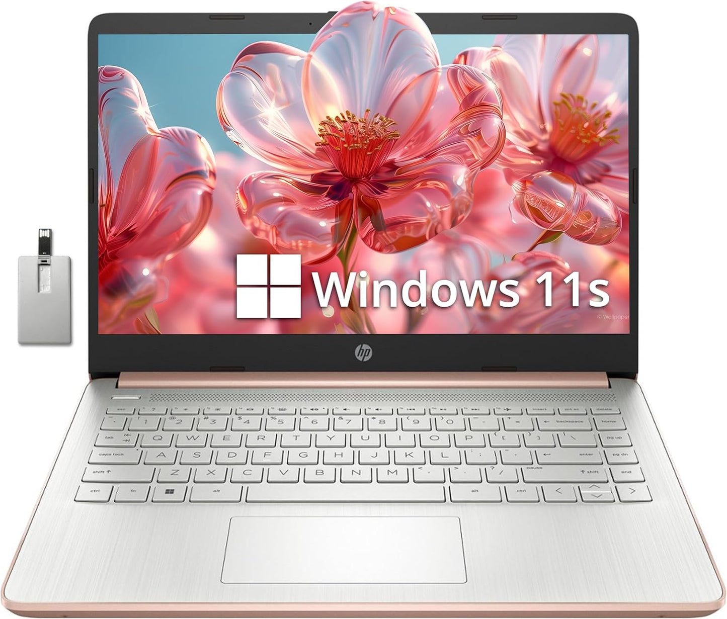 HP Stream 14 HD BrightView Laptop with 16GB RAM and 256GB Storage