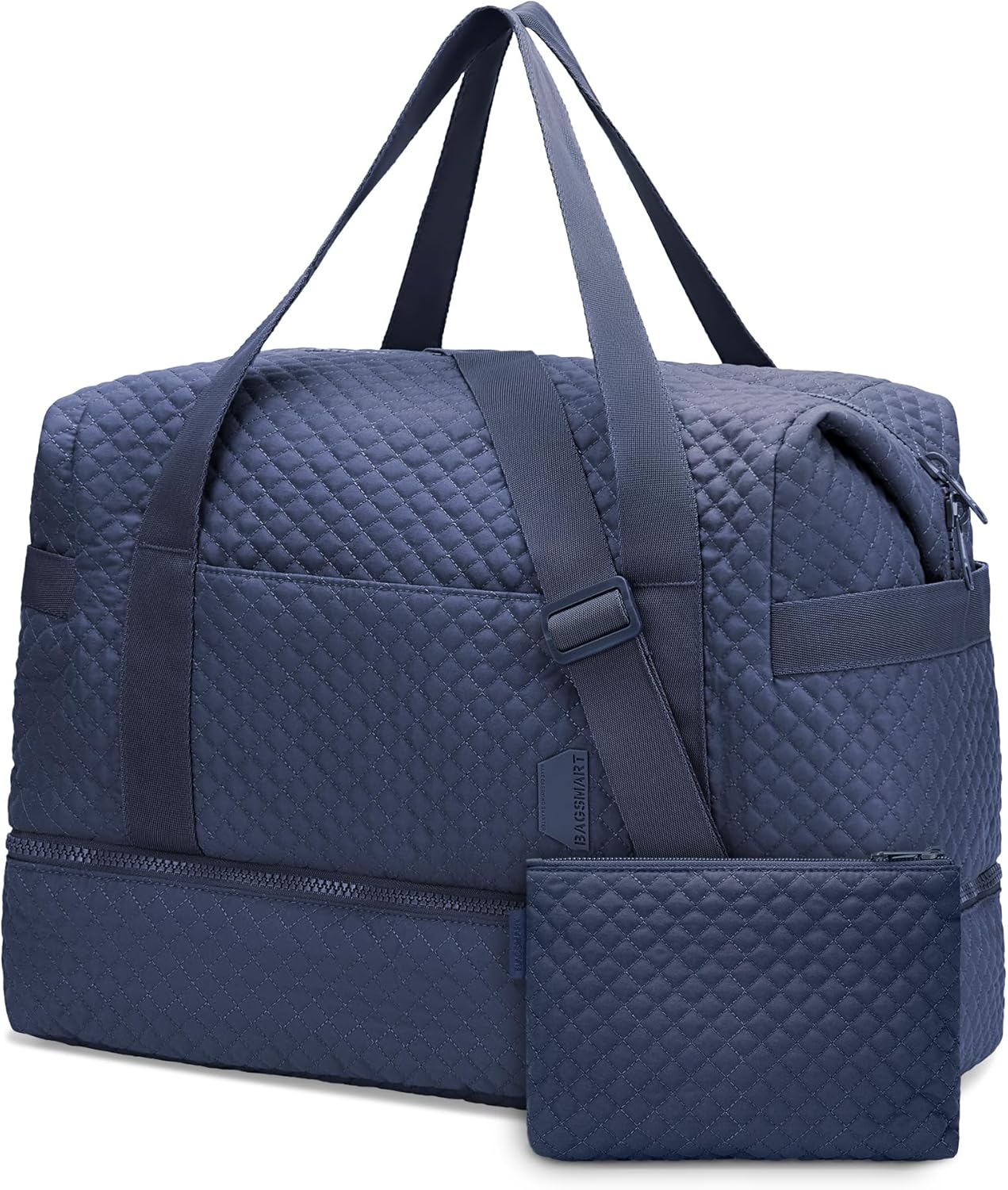 BAGSMART Large Gym Bag with Yoga Mat Buckle: Ultimate Travel Companion