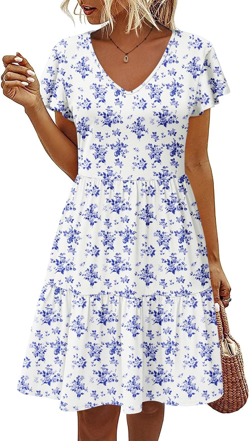 HOTOUCH Women's Casual Summer Dress with Pockets for Every Occasion