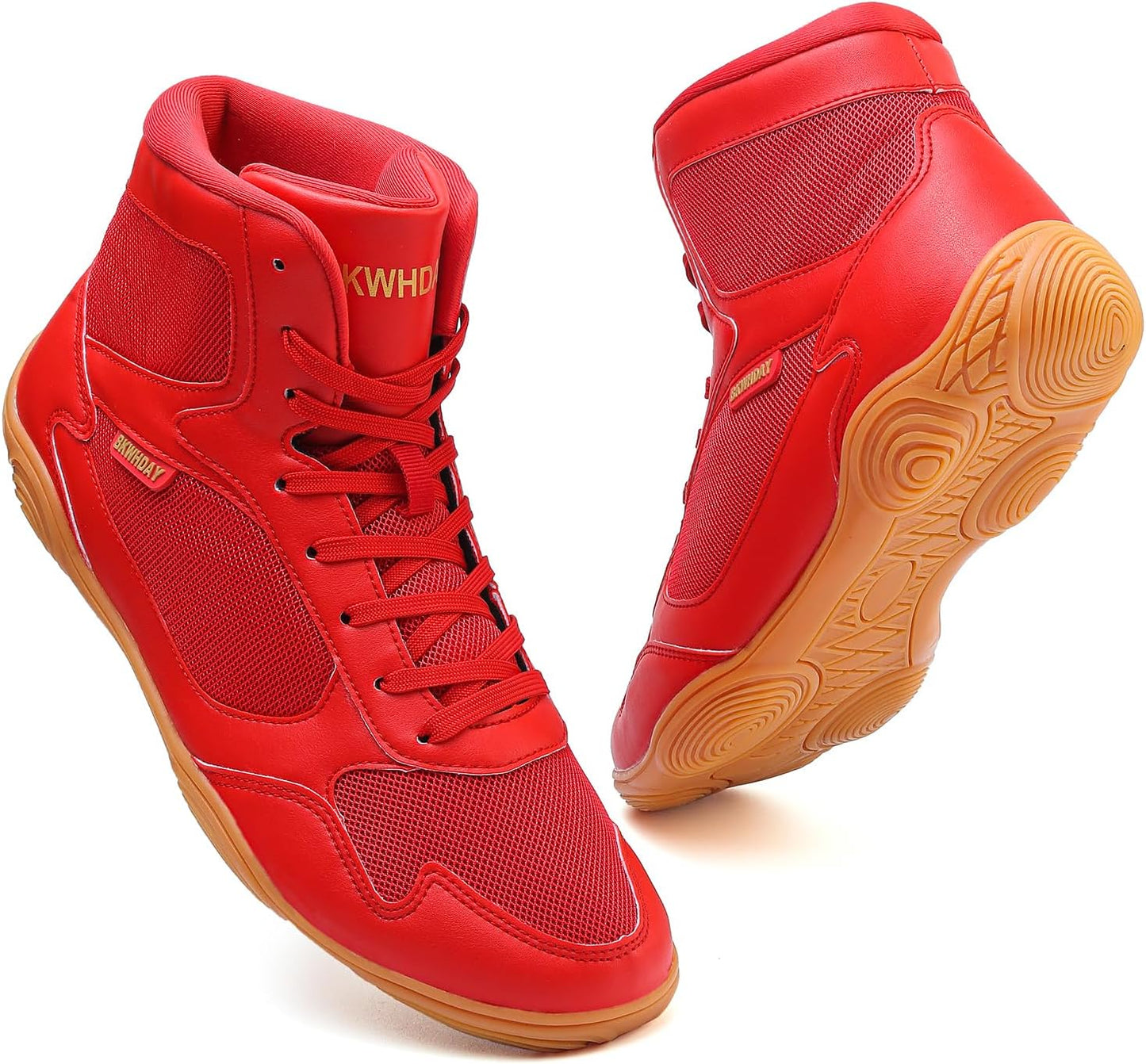 High Top Pro Wrestling & Weightlifting Shoes