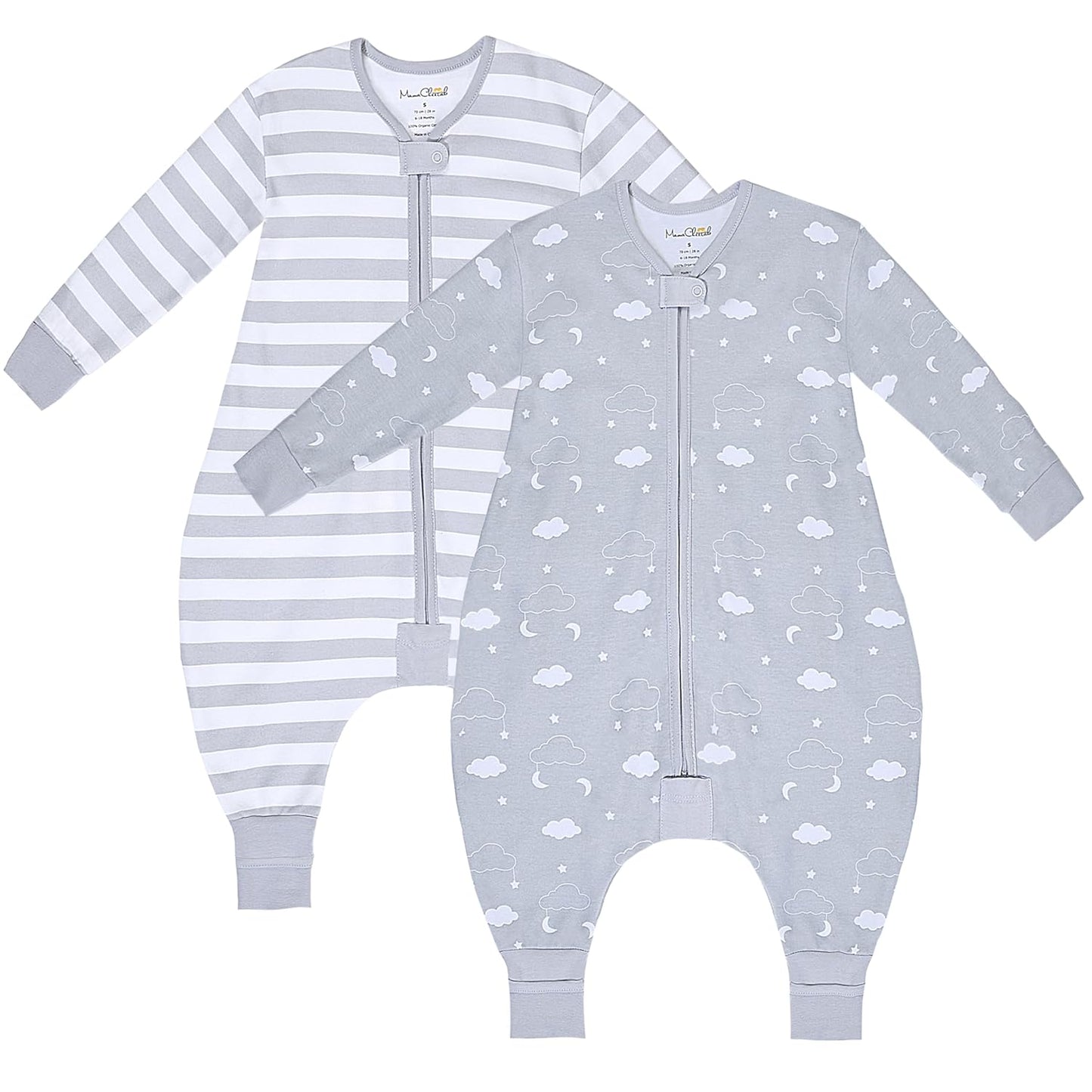 Mama Cheetah Toddler Sleep Sack with Feet for Cozy Nights