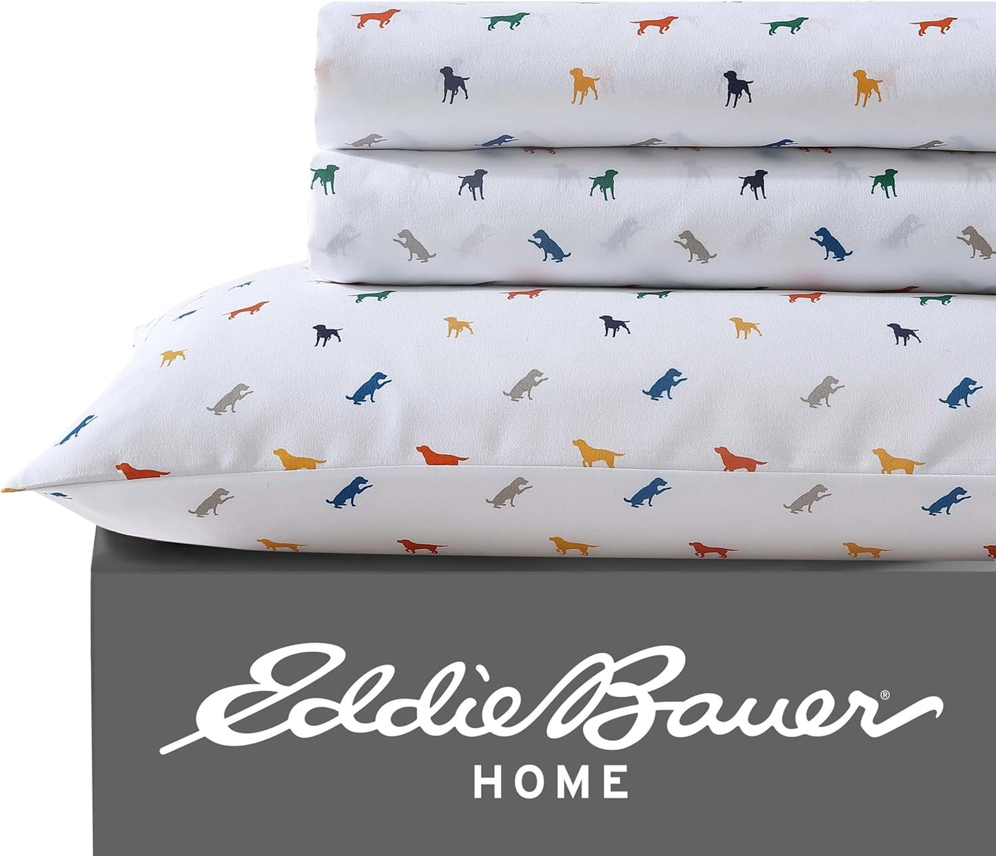 Eddie Bauer Kids Queen Sheets - Soft Stain-Resistant Bedding