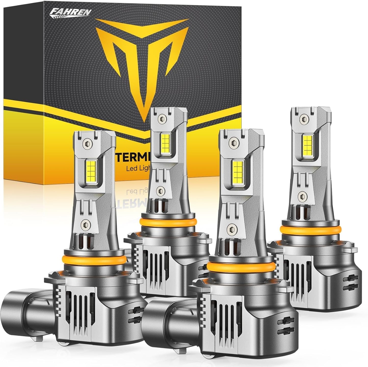 FAHREN Next-gen 9005/9006 Bulbs: 100000LM Super Bright Light