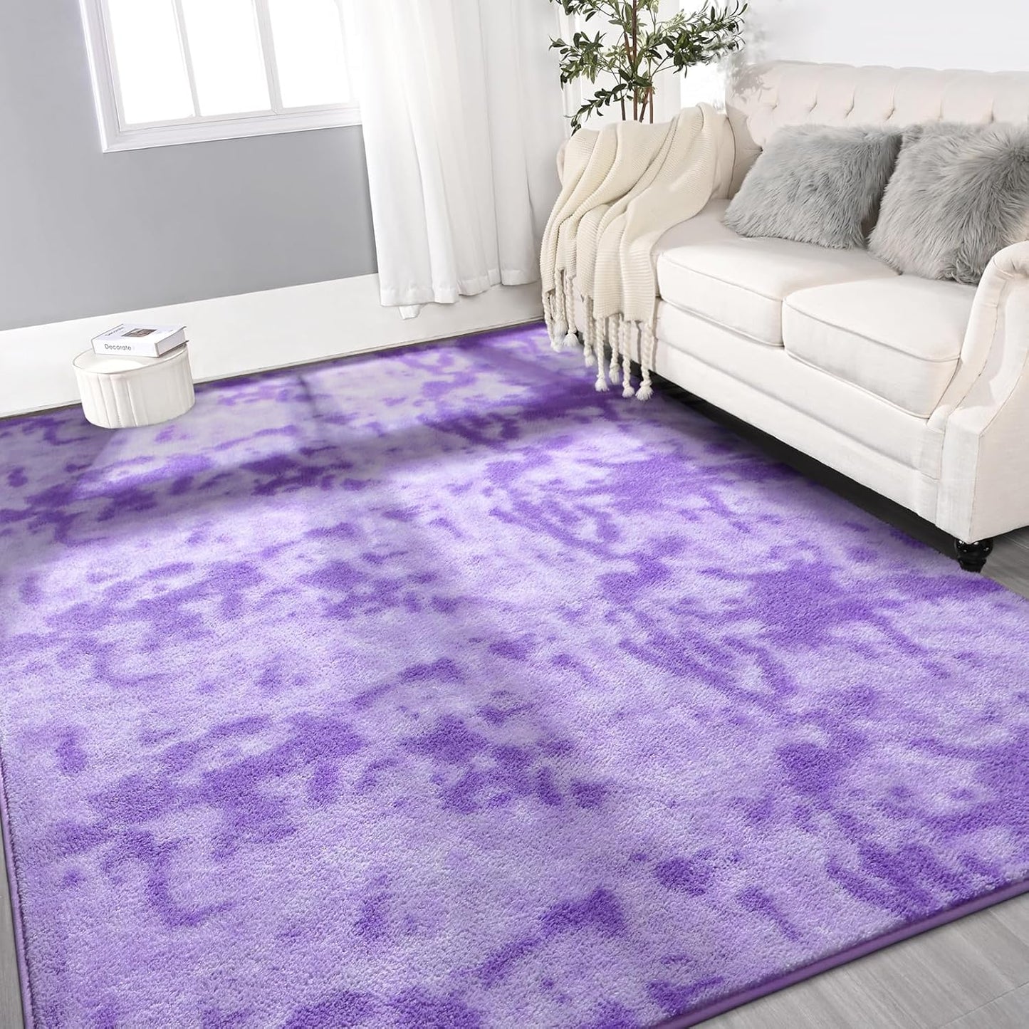 Large Ultra Soft Modern Area Rugs for Living Room Bedroom