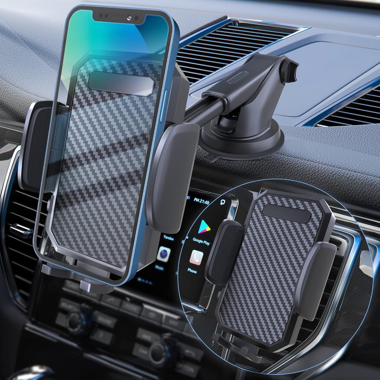 Ultimate Suction Power Car Phone Mount by FBB