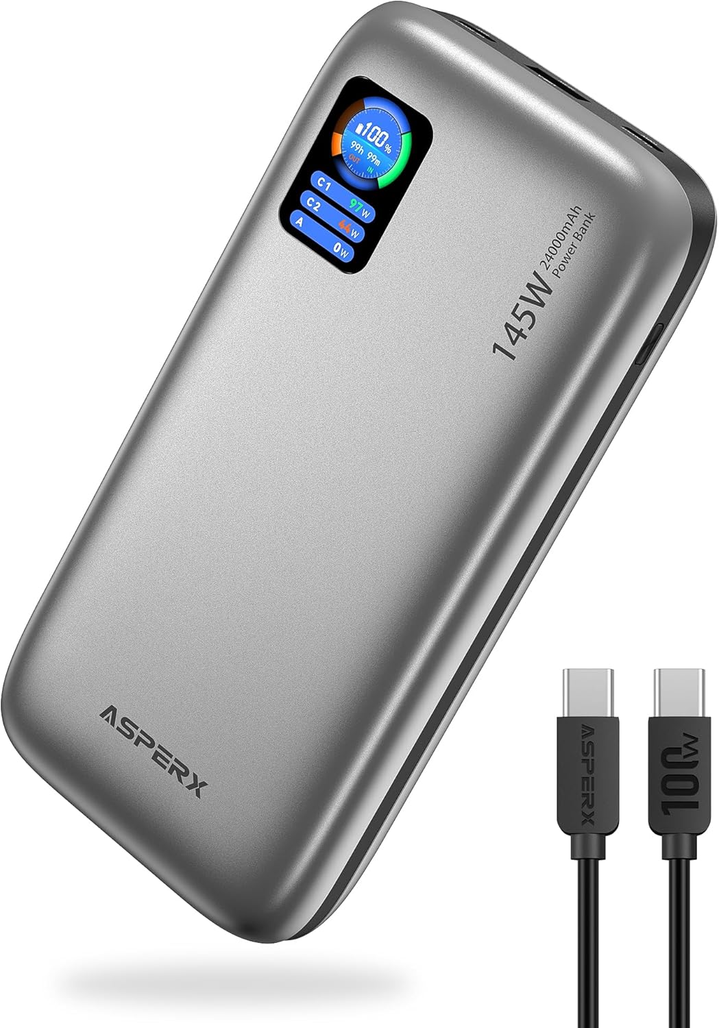 24,000mAh Fast Charging Laptop Power Bank by AsperX