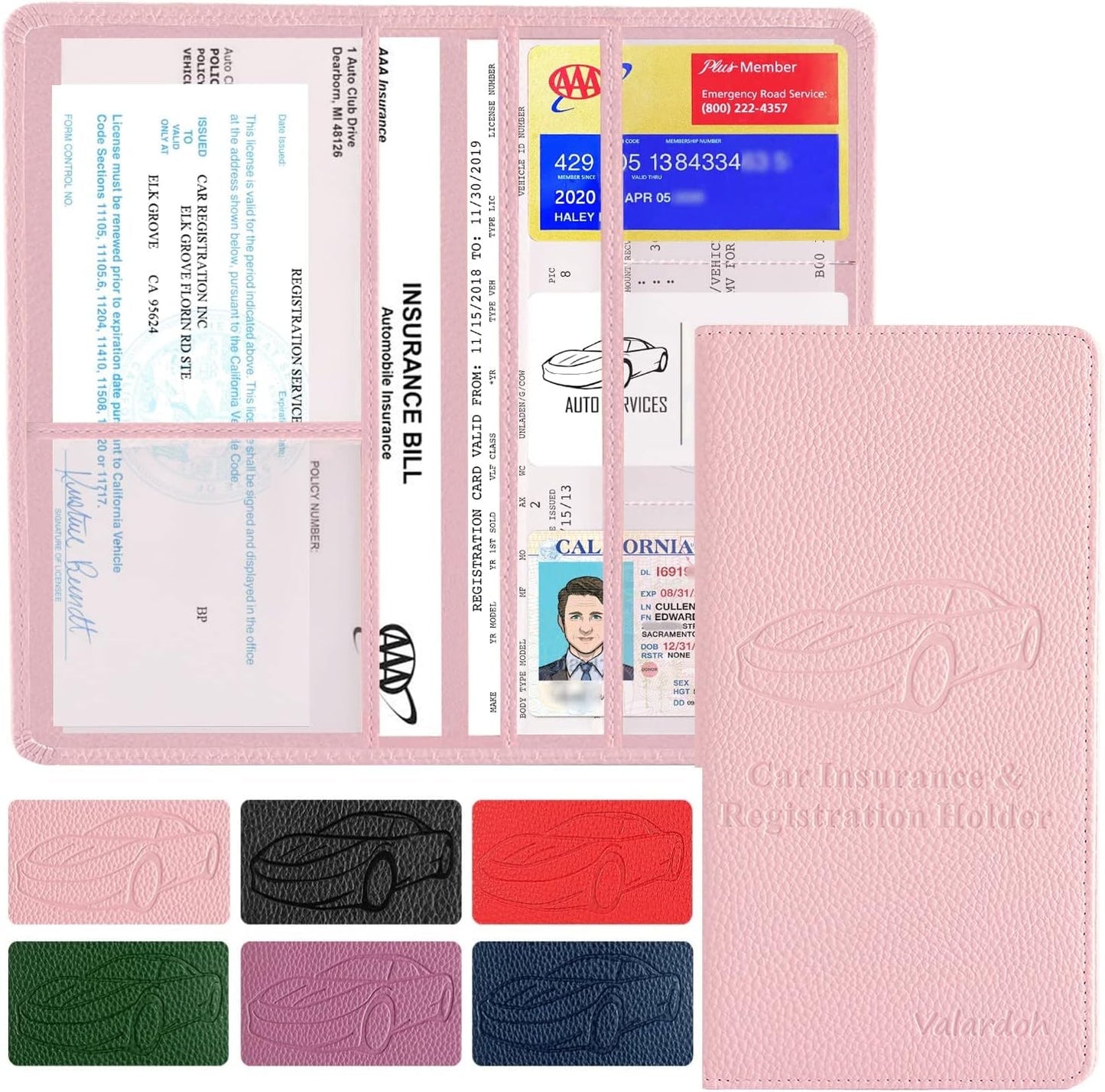 Ultimate Car Doc Organizer - Pink