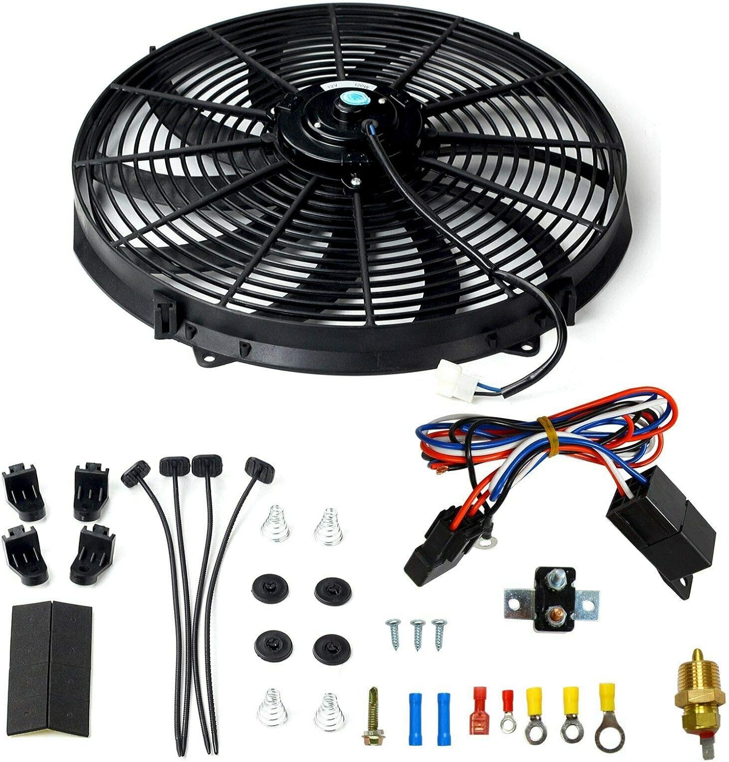 16 Inch Electric Radiator Fan Kit for High Performance Cooling