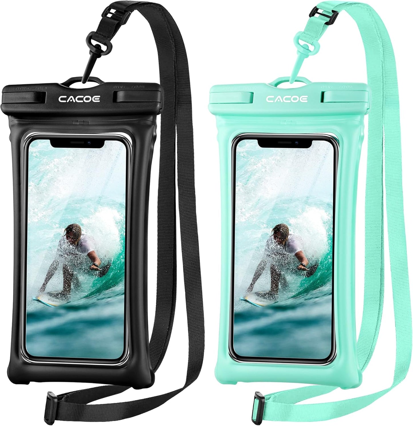 Floatable Waterproof Phone Case 2-Pack: Protect Your Tech On The Go!