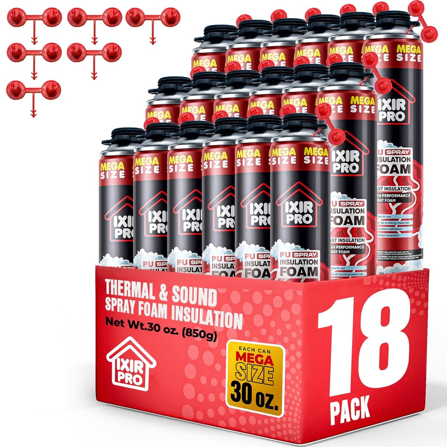 Mega Size Spray Foam Insulation Can for All Your Projects
