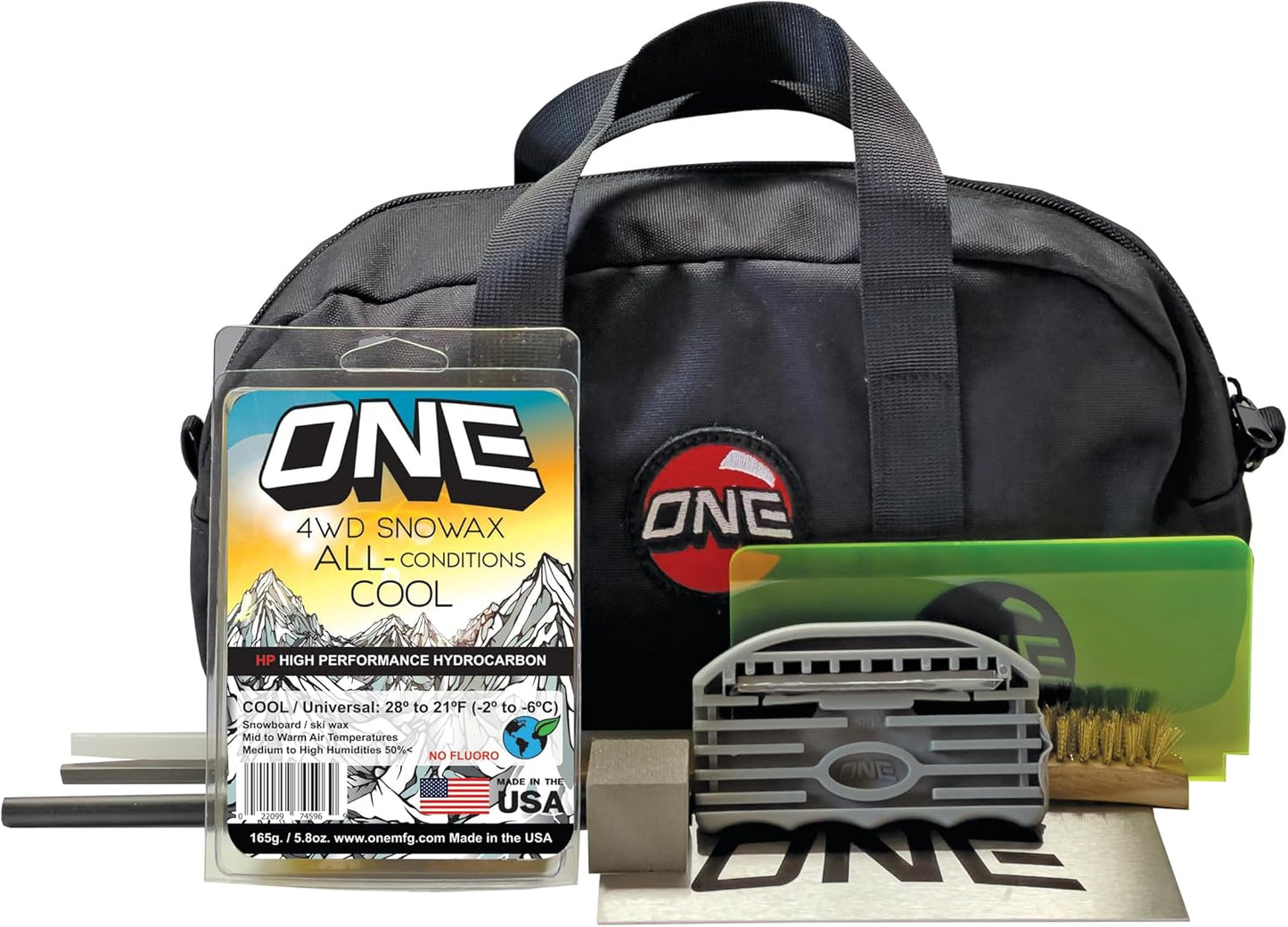 Ultimate Snow/Ski Tuning Kit - Factory Wax & Tools
