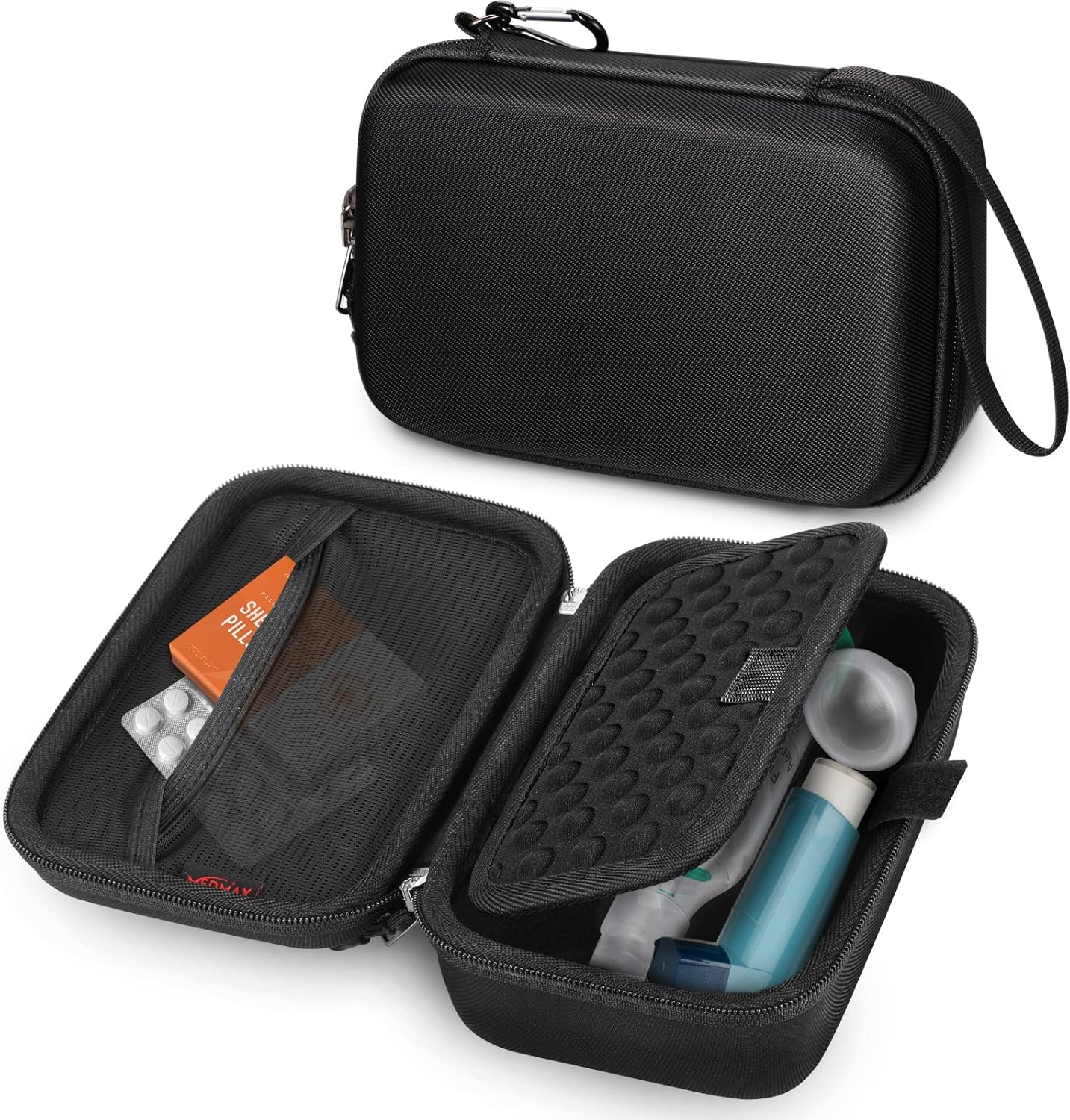 MEDMAX Black Hard Case - Protect Your Nebulizer!