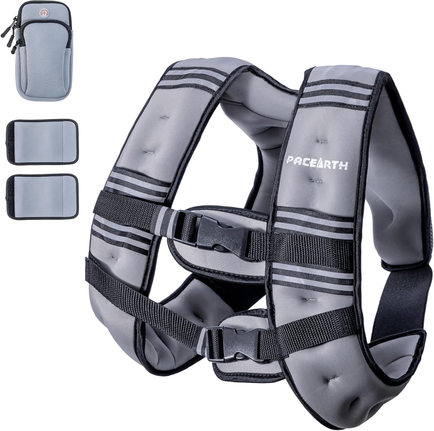 PACEARTH Weighted Vest for Enhanced Workout Performance
