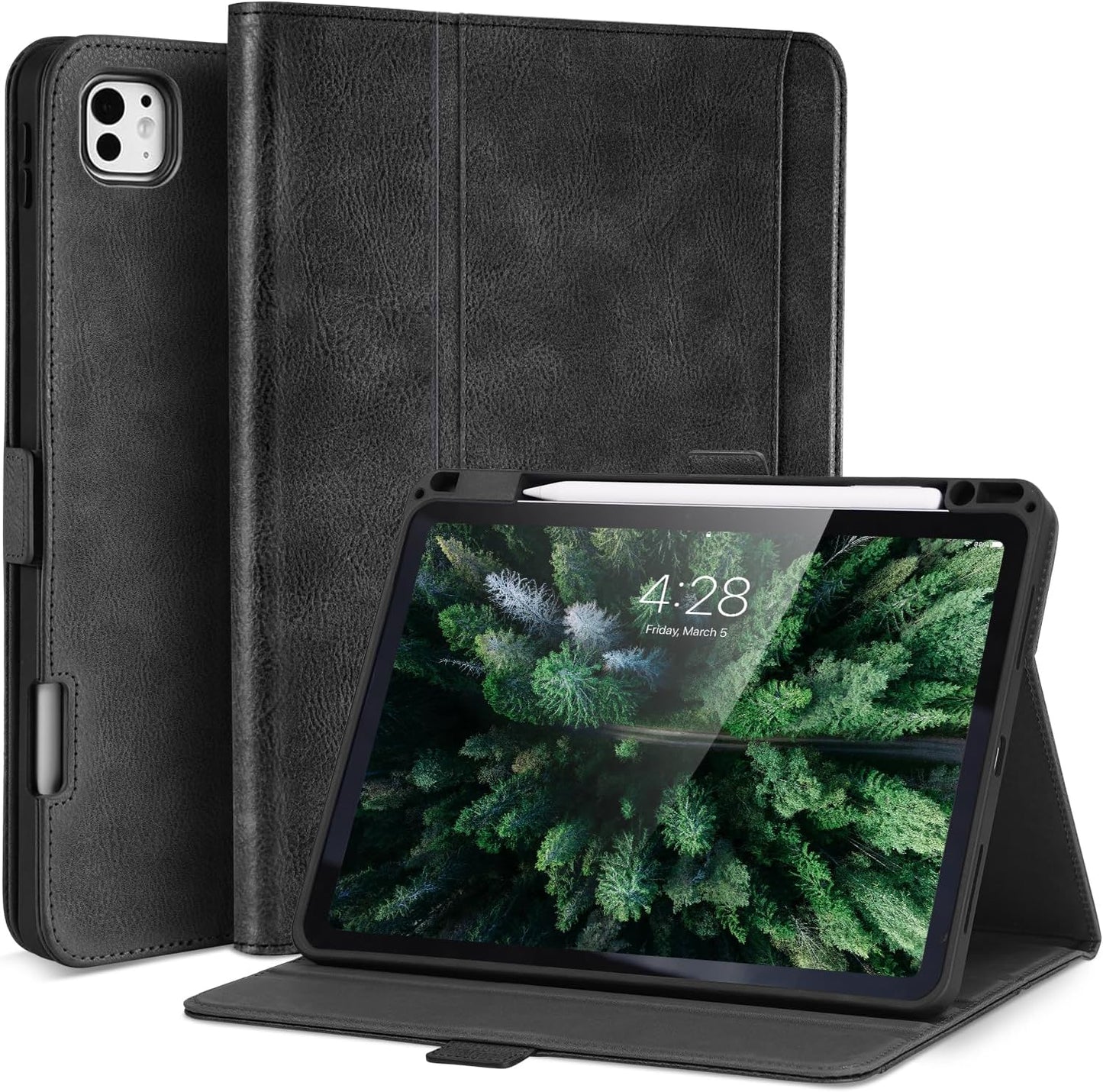 Handmade Vegan Leather Case for iPad Pro 11 Inch 2024 M4