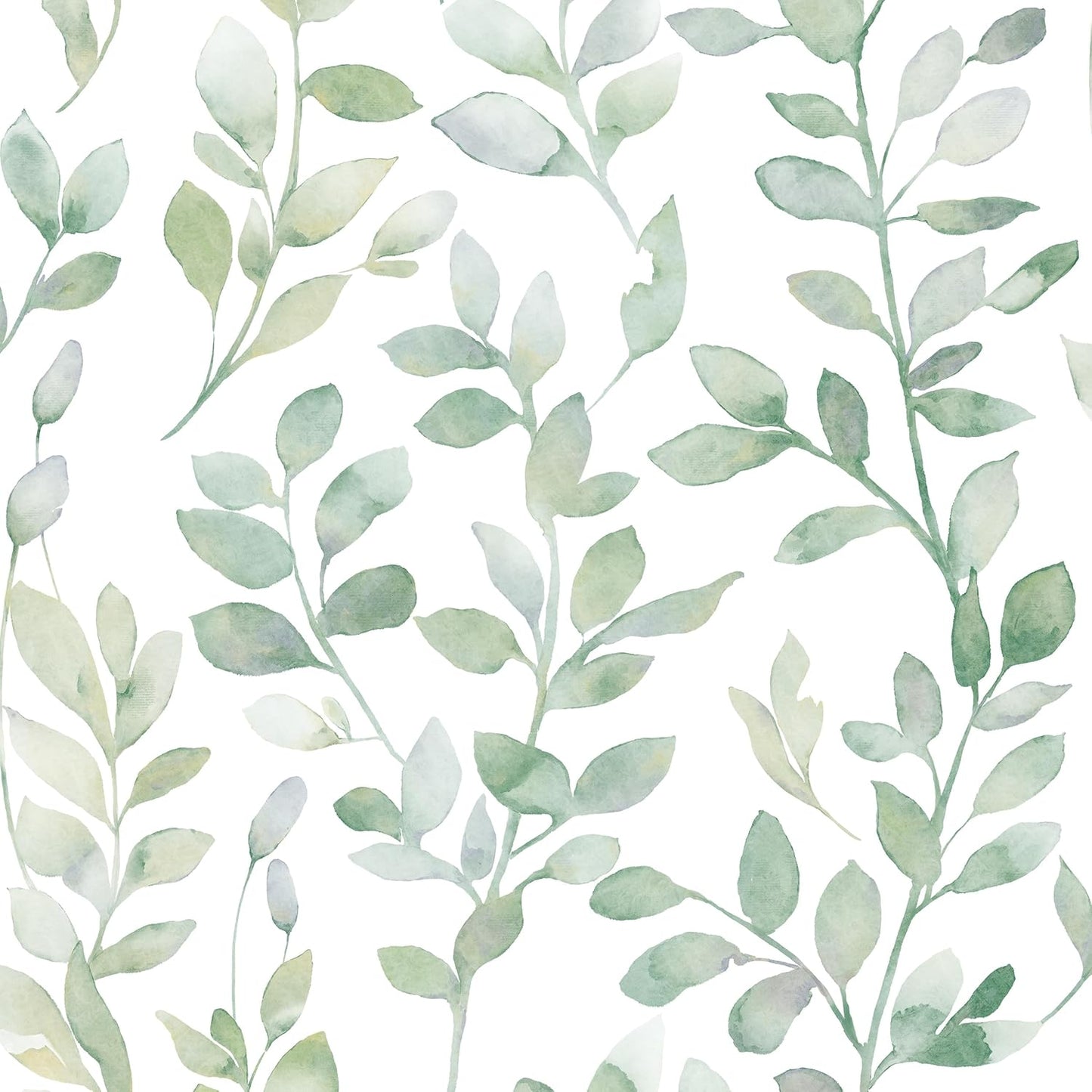 MelunMer Leaf Peel and Stick Wallpaper for Modern Decor
