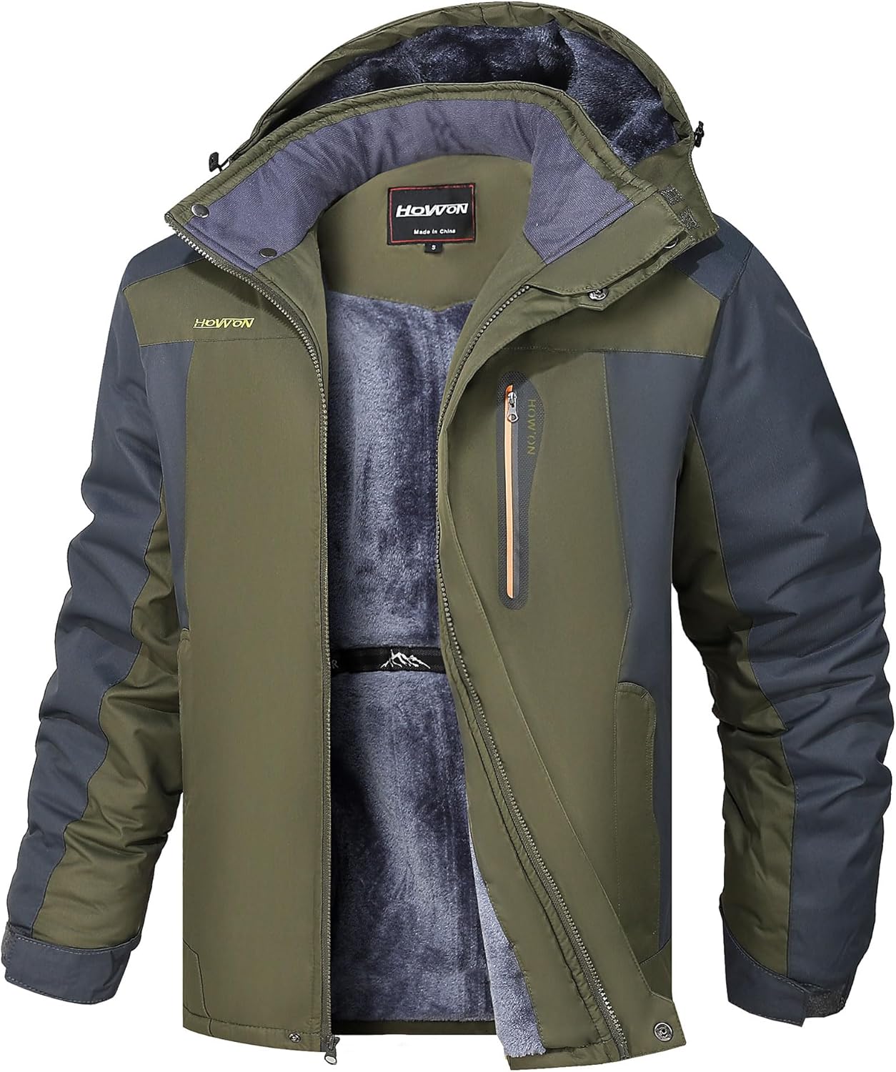 How'ON Waterproof Ski Jacket: Stay Warm & Dry!