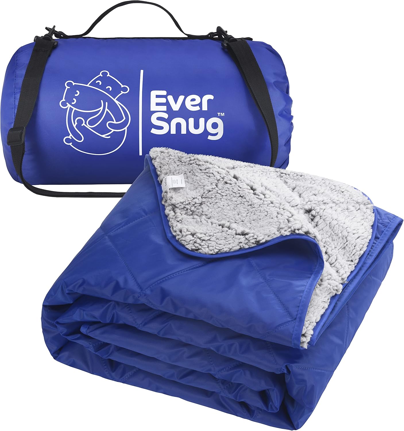 EverSnug Waterproof Sherpa Camping Blanket for Outdoor Comfort