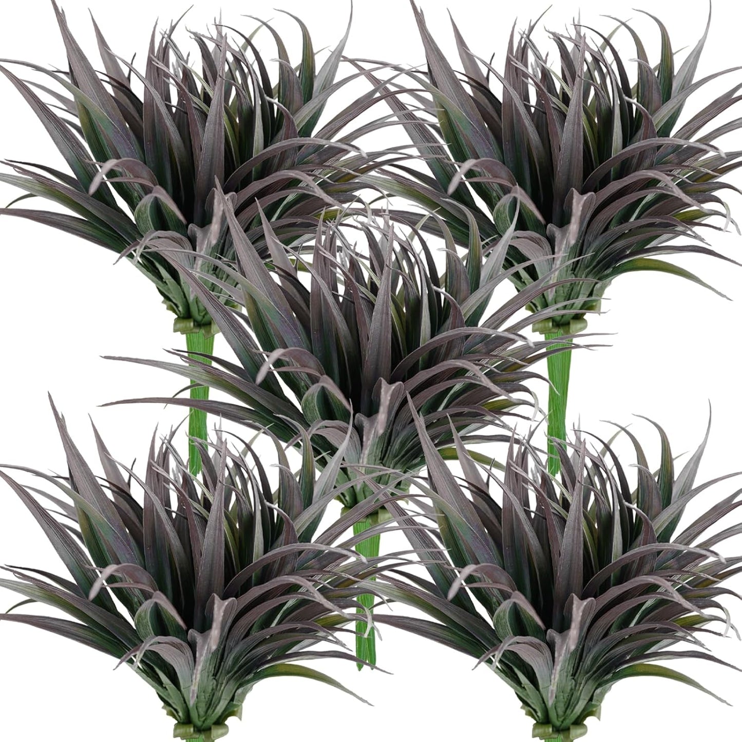 32 Pcs Artificial Grass Fake Plants for Home and Garden Decor