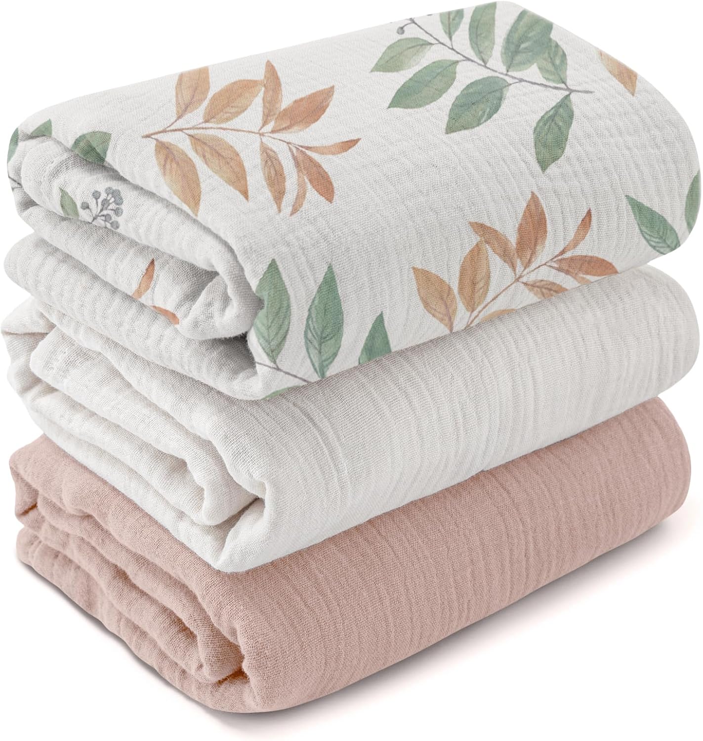 Breathable Soft Swaddle Blankets Set - LYRICHOM BABY