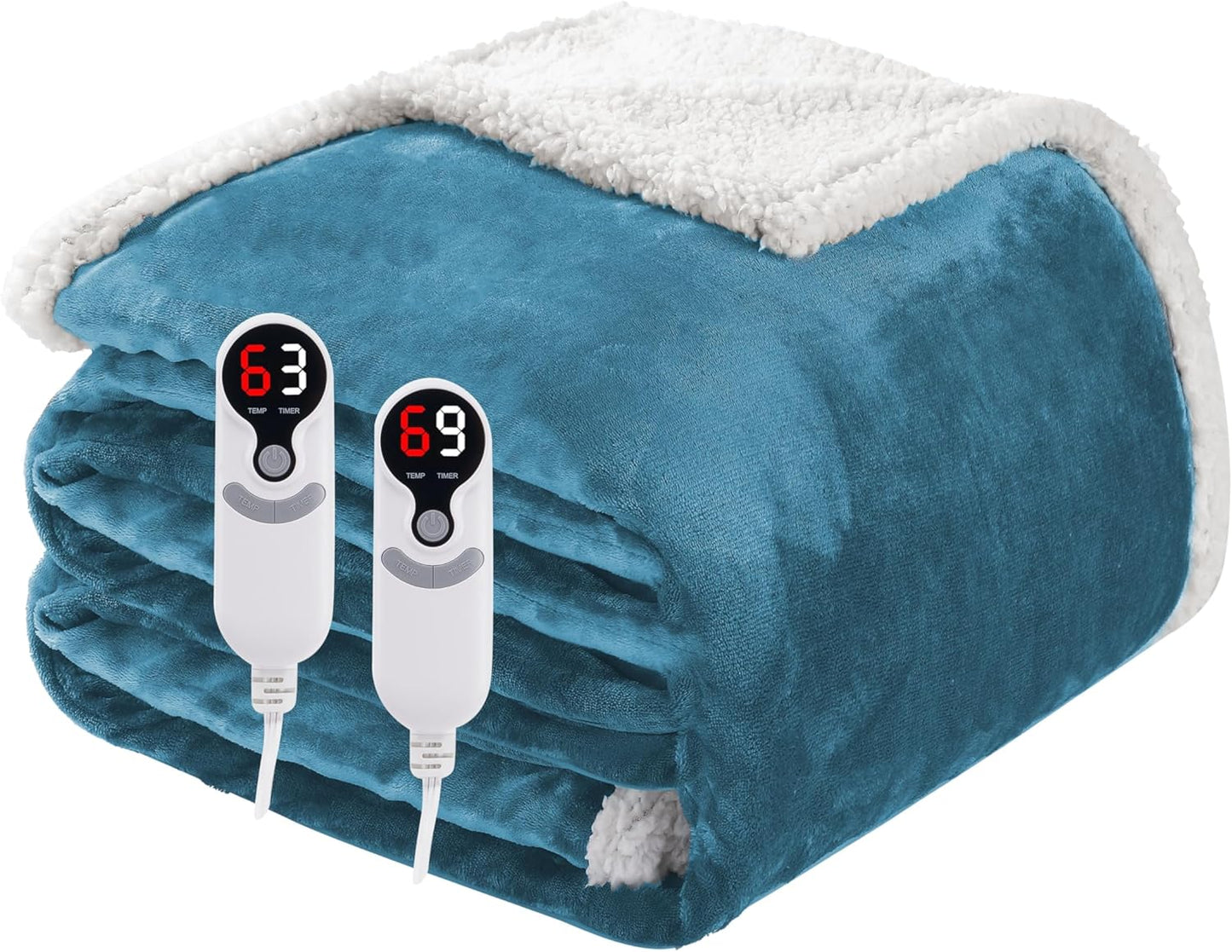 Electric Heated Blanket Queen Size for Ultimate Winter Comfort