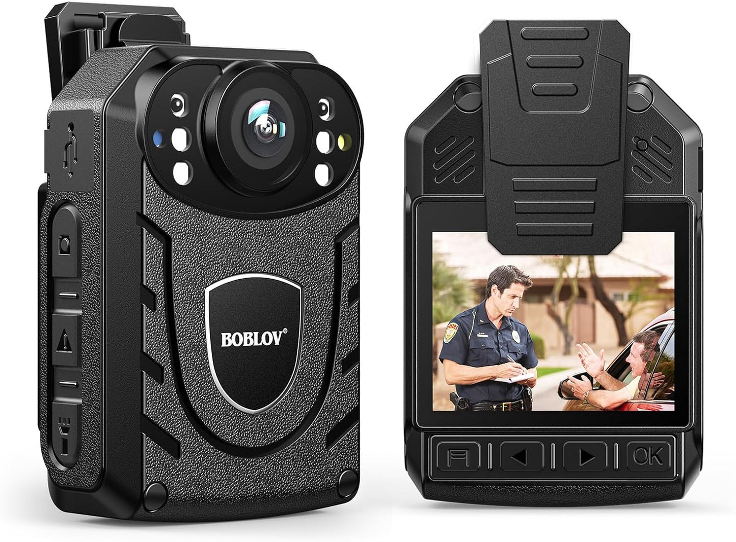 BOBLOV KJ21 Body Camera with Night Vision and Long Battery Life