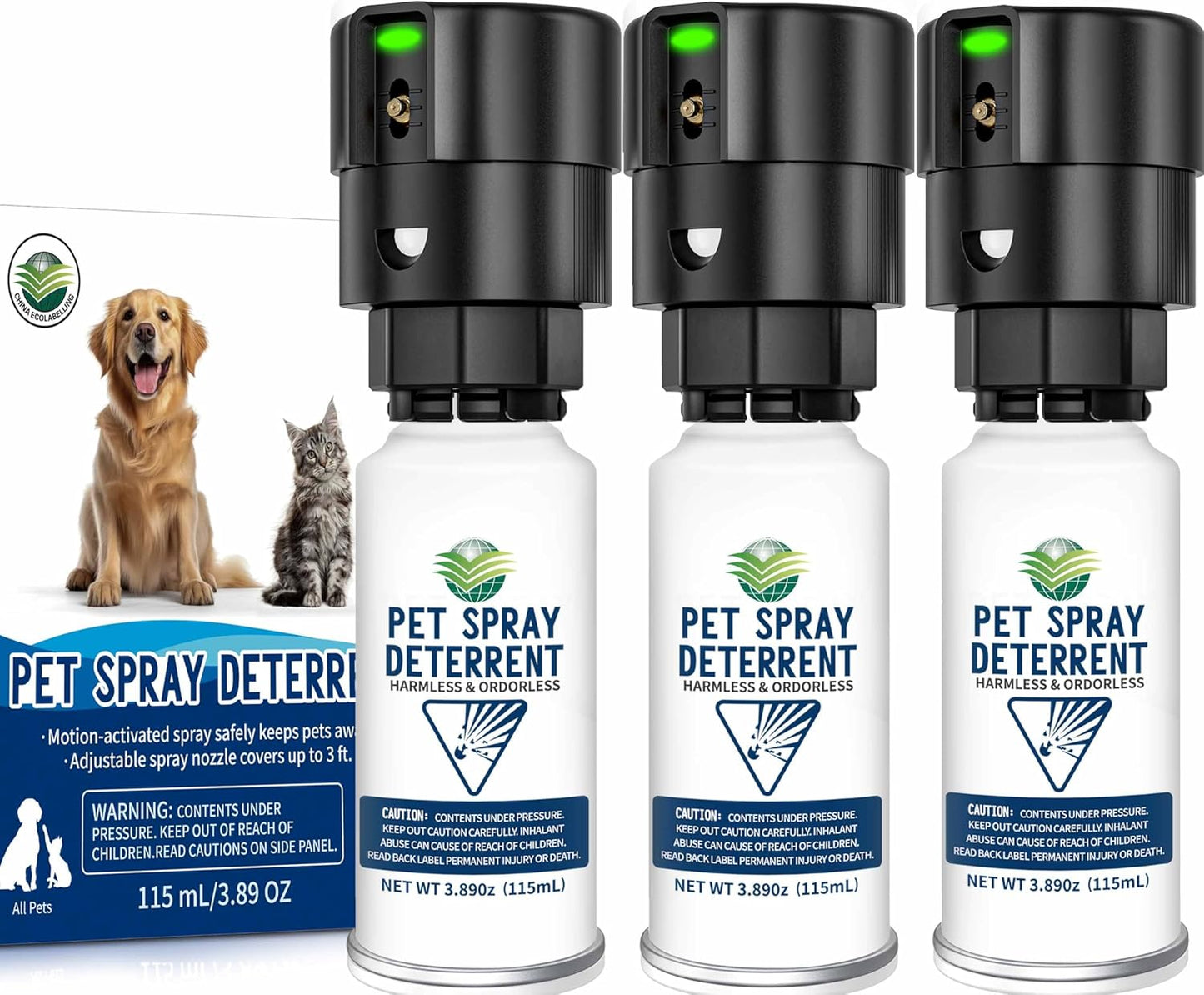 Automatic Cat Spray Deterrent System for Safe Pet Management
