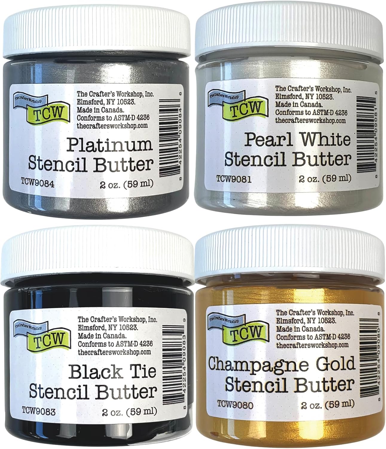 The Crafter's Workshop Stencil Butter Celebration Paint Set
