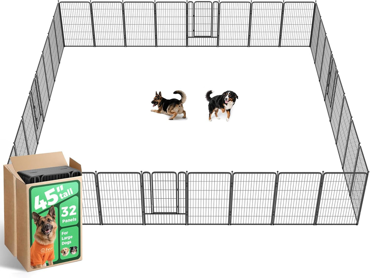 FXW Rollick Unleashed Dog Playpen for Indoor and Outdoor Use