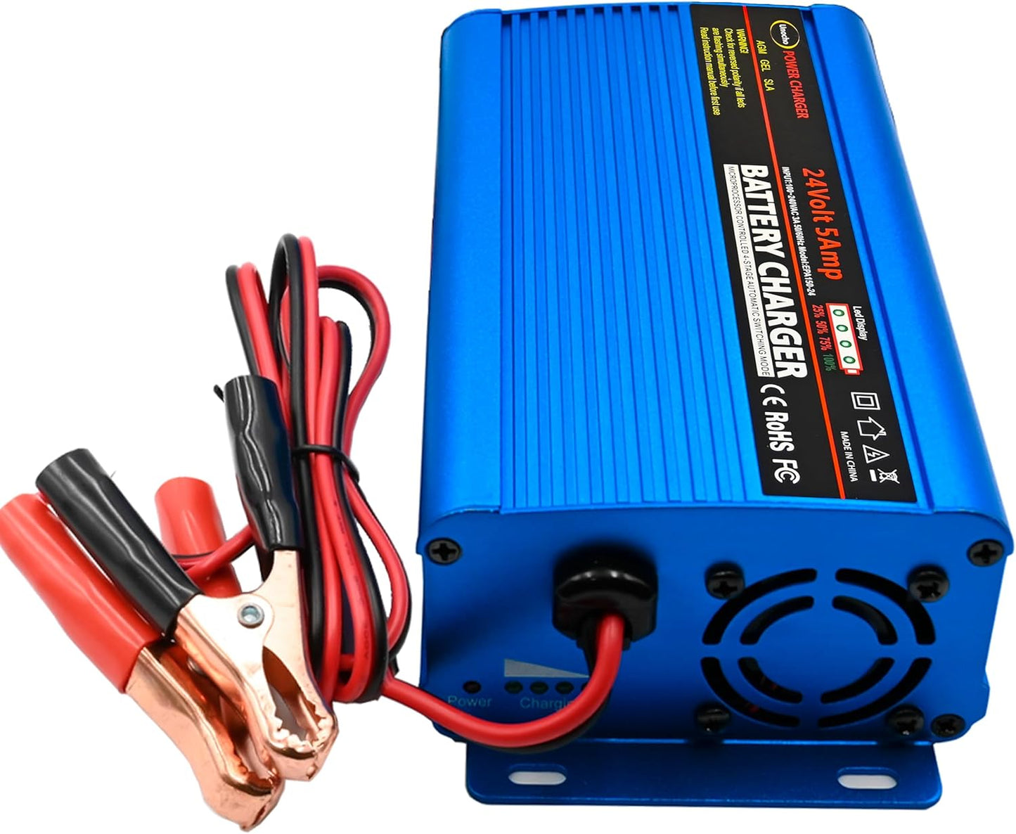 24V Battery Charger Automatic Smart Maintainer for All Batteries