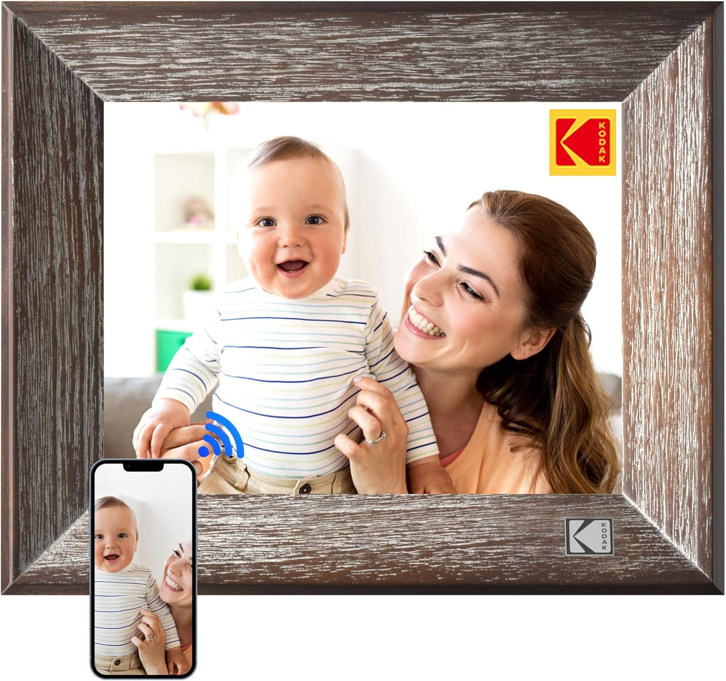 KODAK 8 Inch WiFi Digital Picture Frame with Touch Screen