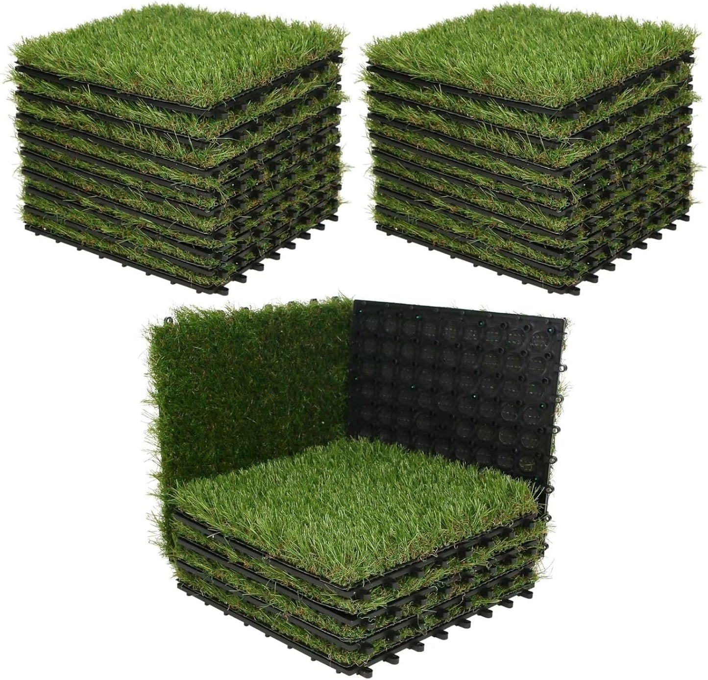 XLX TURF Artificial Grass Turf Tiles for Indoor and Outdoor Use