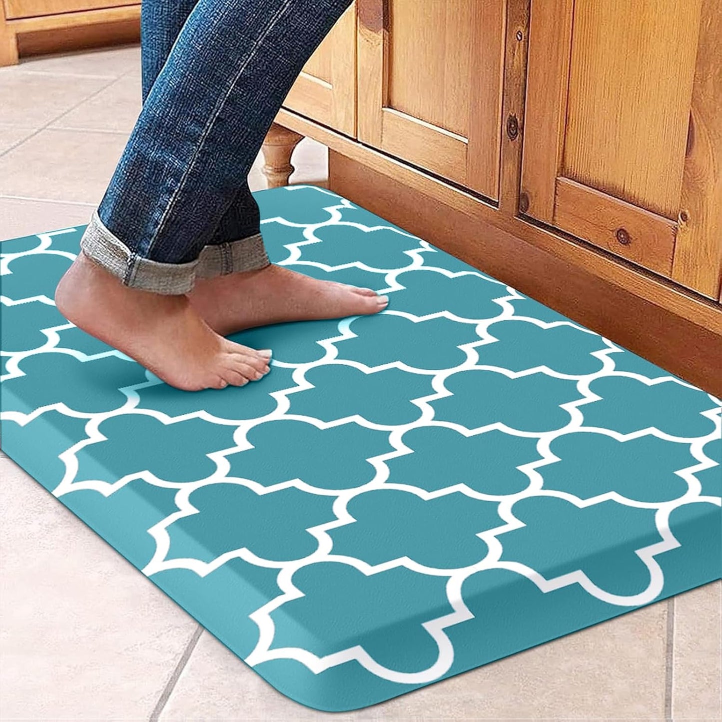 WISELIFE Anti Fatigue Floor Mat - Ergonomic Comfort for Home