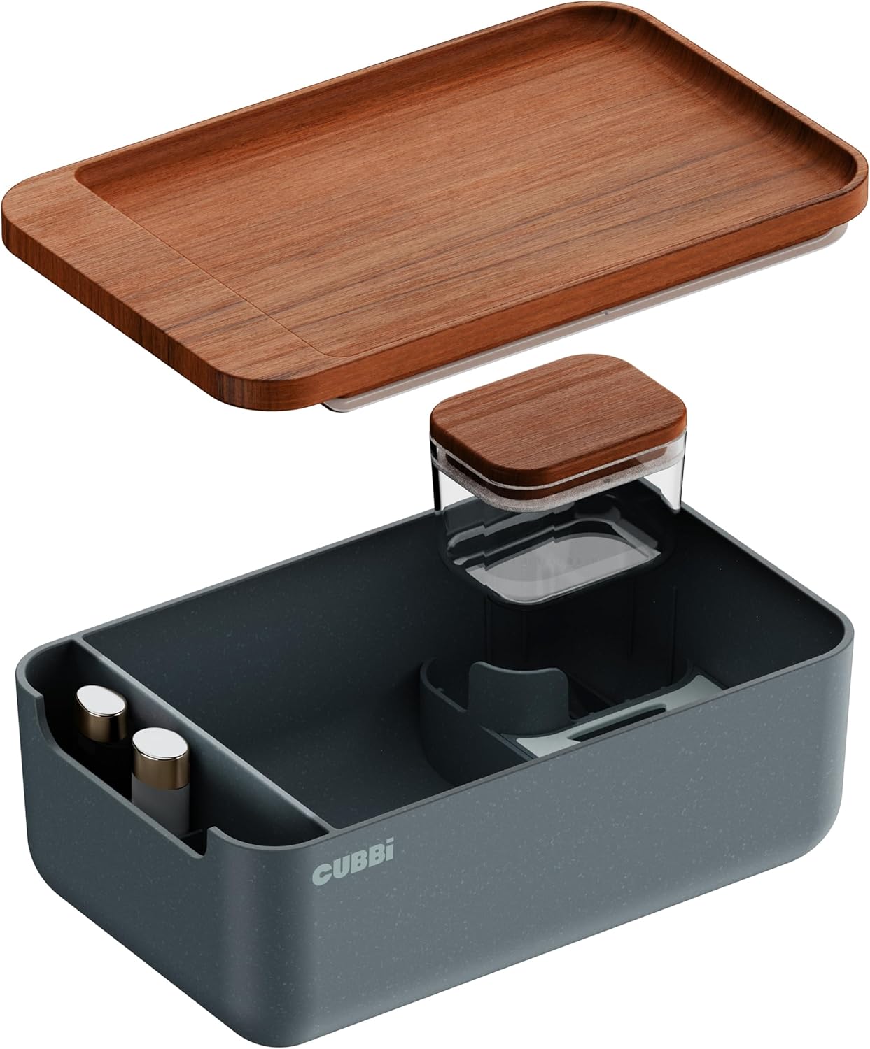 Cubbi Airtight Box with Tray - 100% Air-Tight Storage Solution