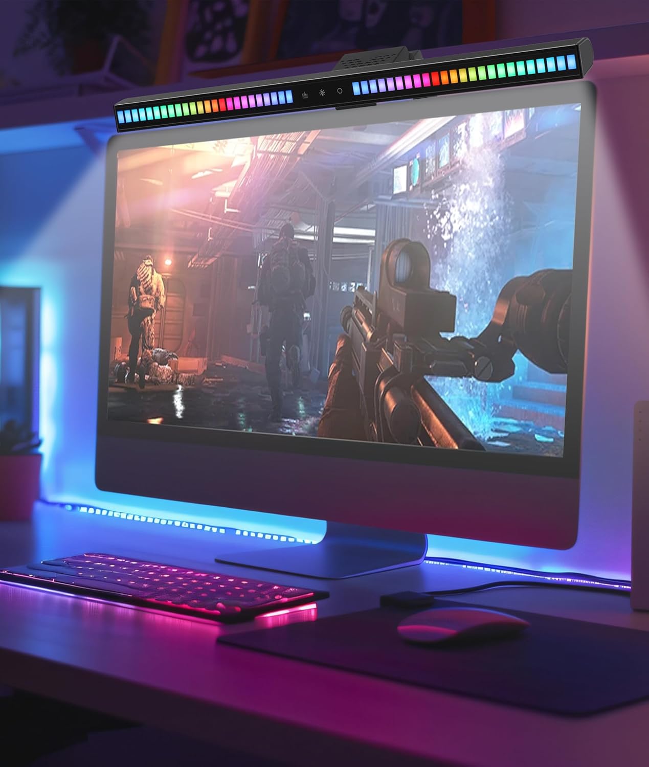 Gugxiom Voice-Activated RGB Light Bar