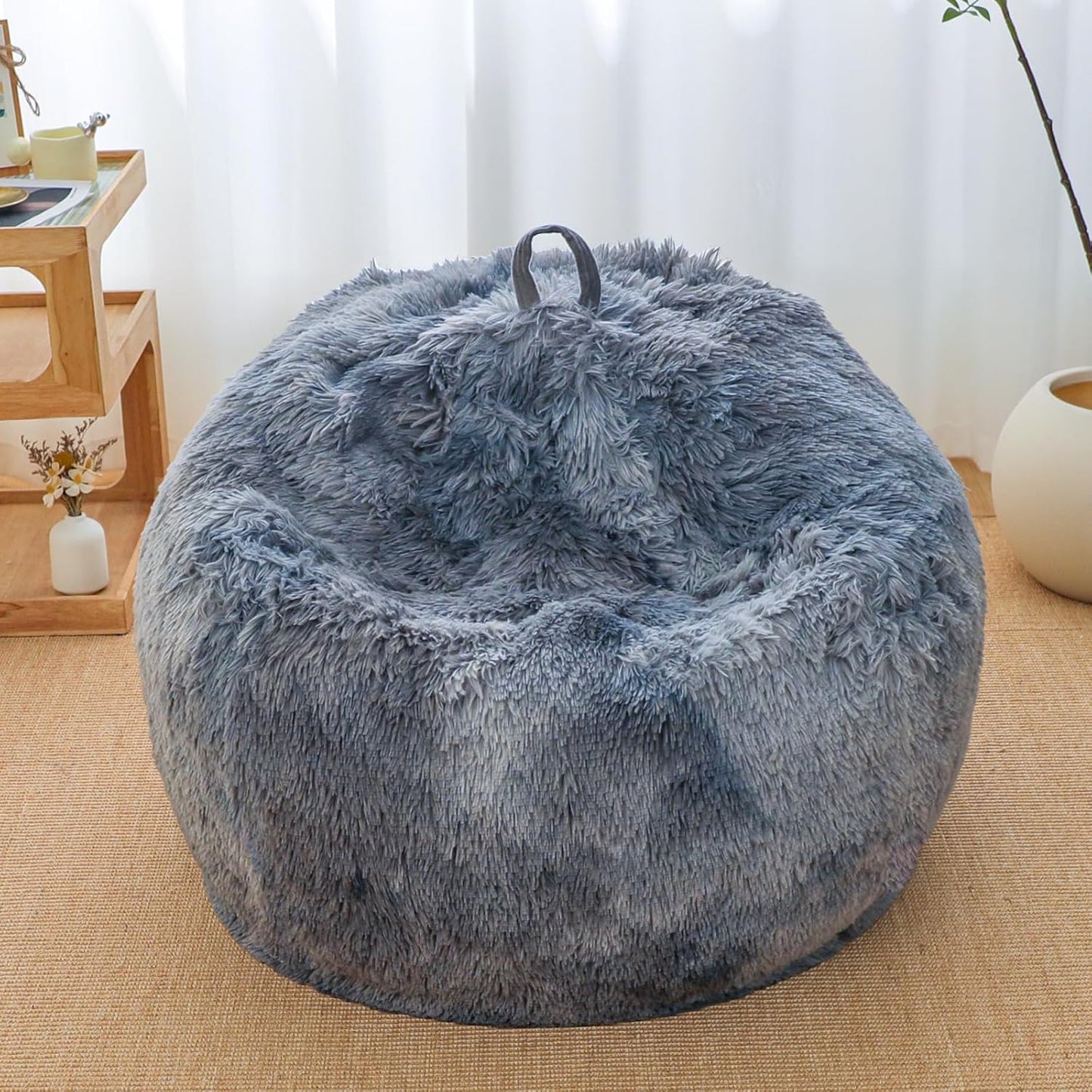 Plush Tie Dye Bean Bag Cover | Stuffable, Anti-Slip, Fun Design