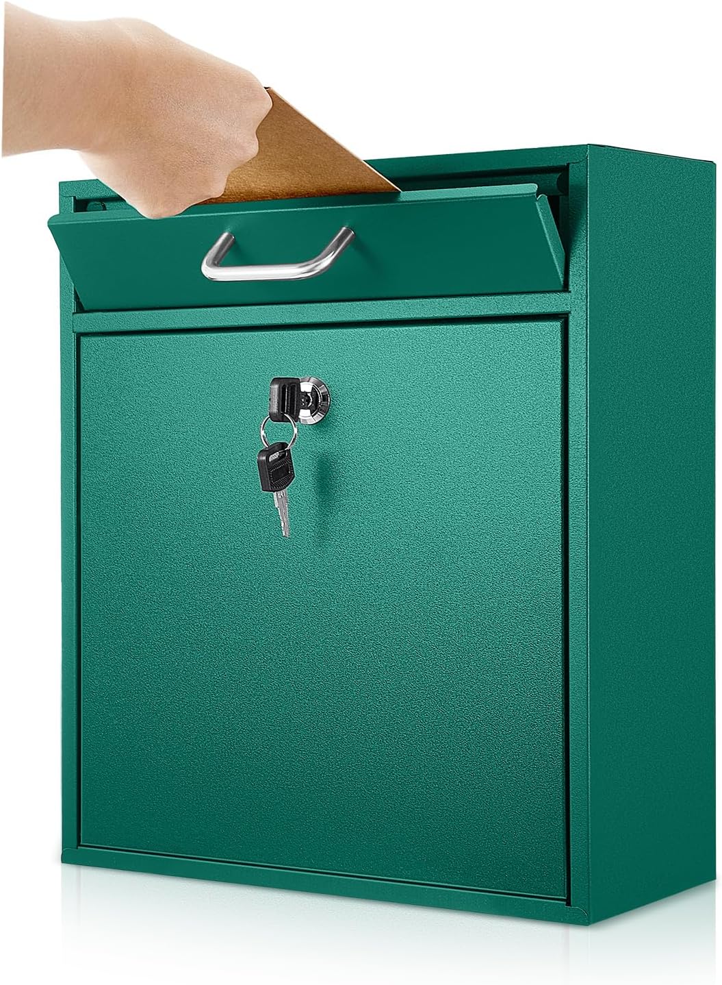 Locking Mailbox with Key for Outdoor Use - Secure and Durable