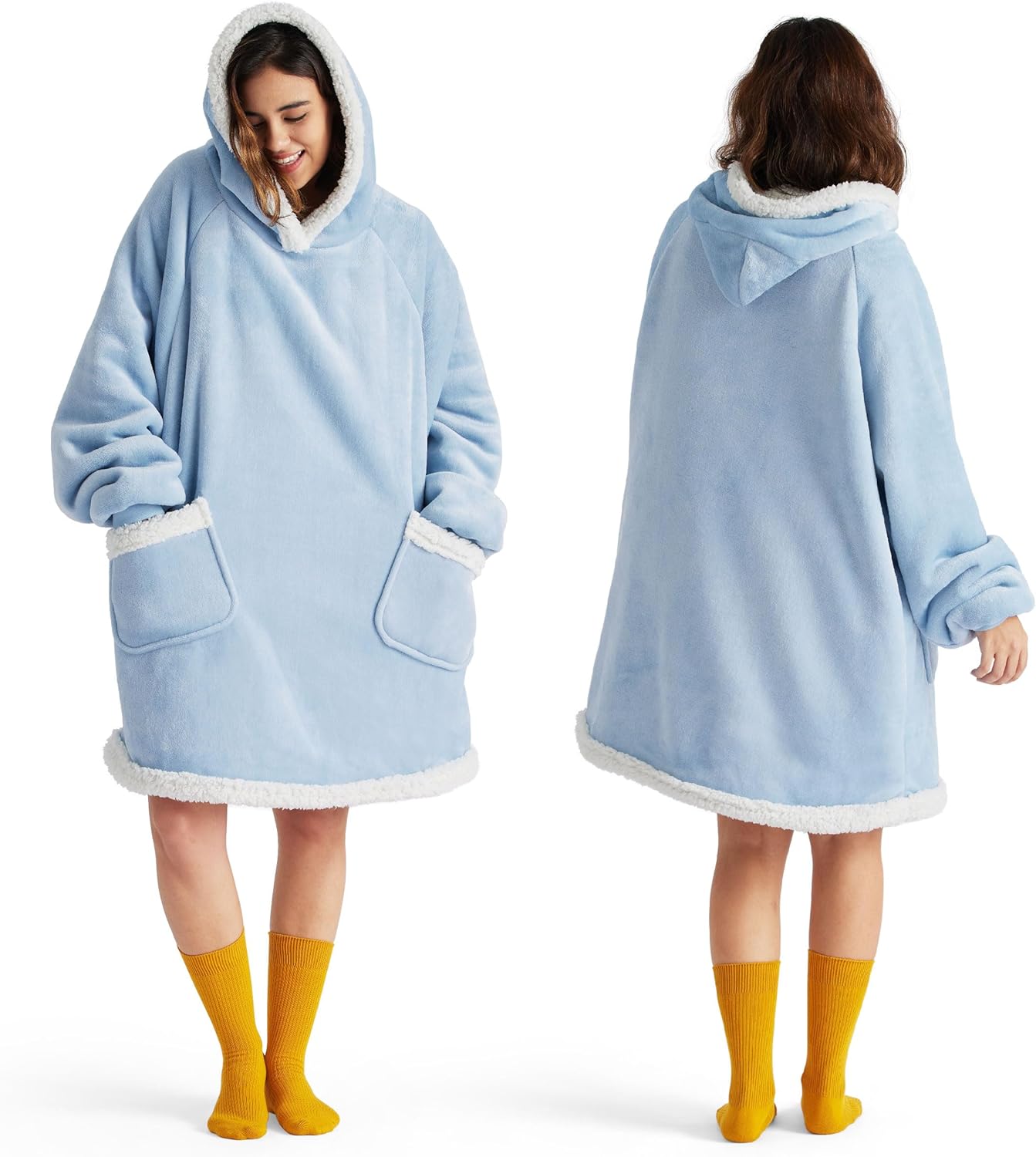 Bedsure Blanket Hoodie: Ultimate Wearable Blanket for Comfort