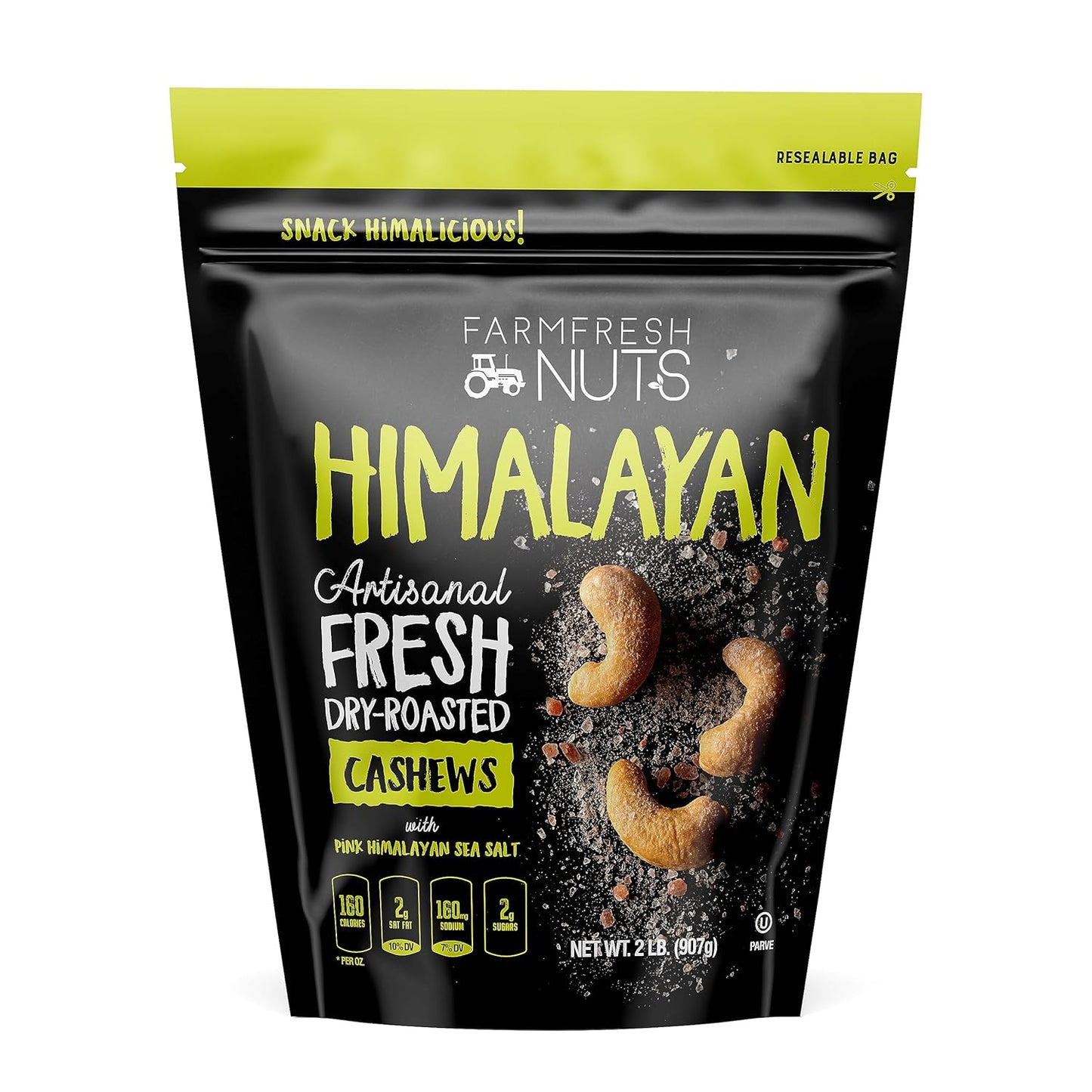 Dry Roasted Cashews Himalayan Salted - Freshness in Every Bite
