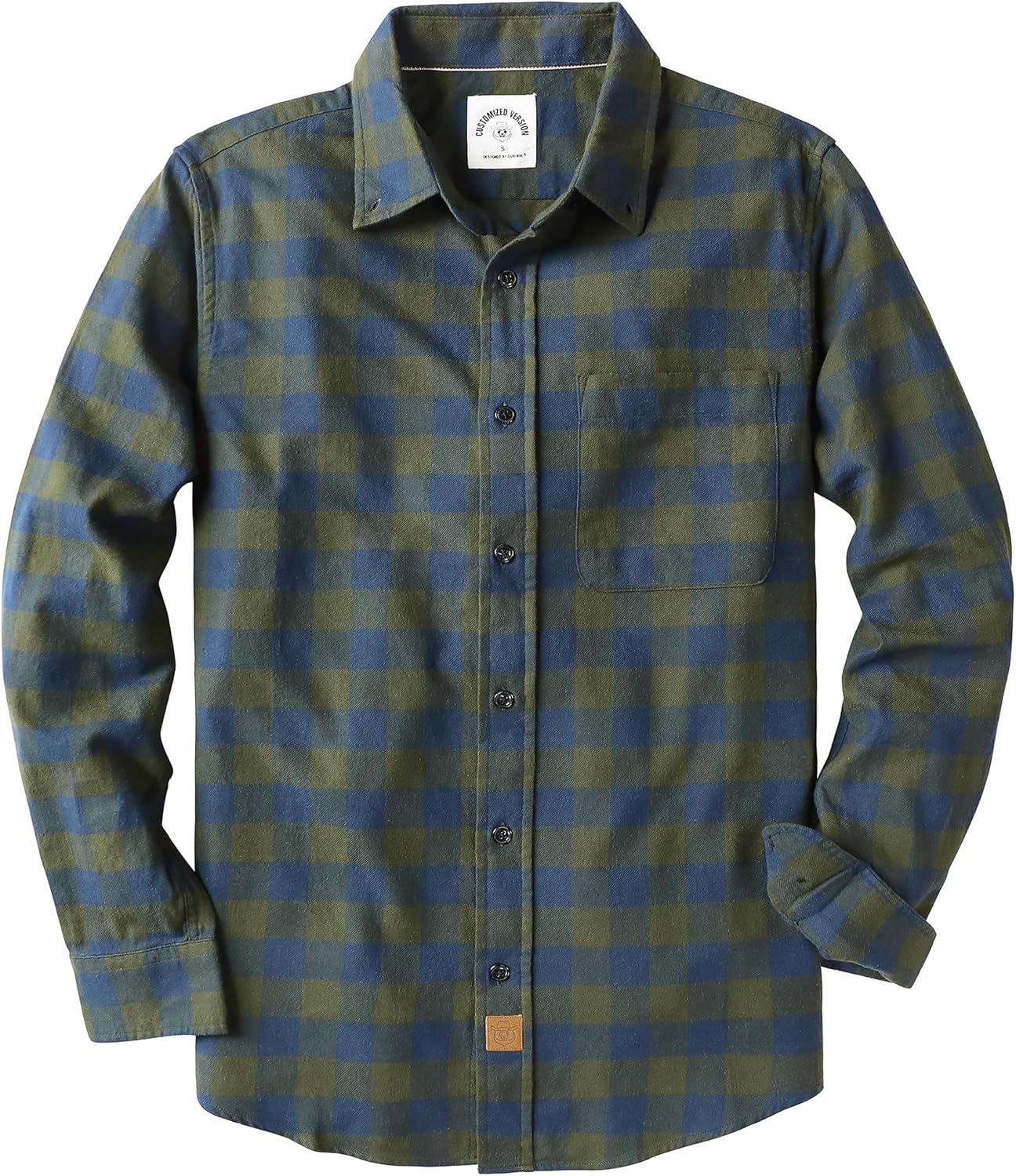 Dubinik Flannel Shirt for Men - Soft Cotton Casual Wear