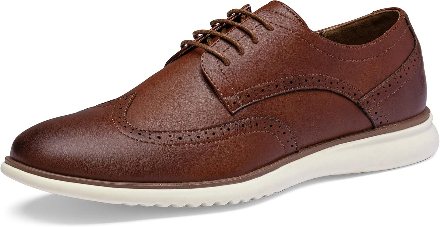 Jousen Men's Dress Shoes Brogue Formal Lace Up Oxfords Review