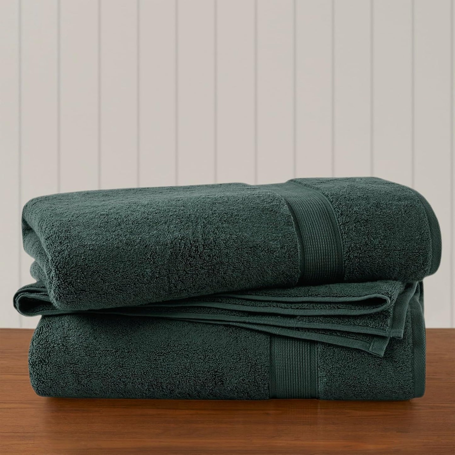 Madison Park 800GSM Bath Sheet Towel Set for Luxurious Comfort