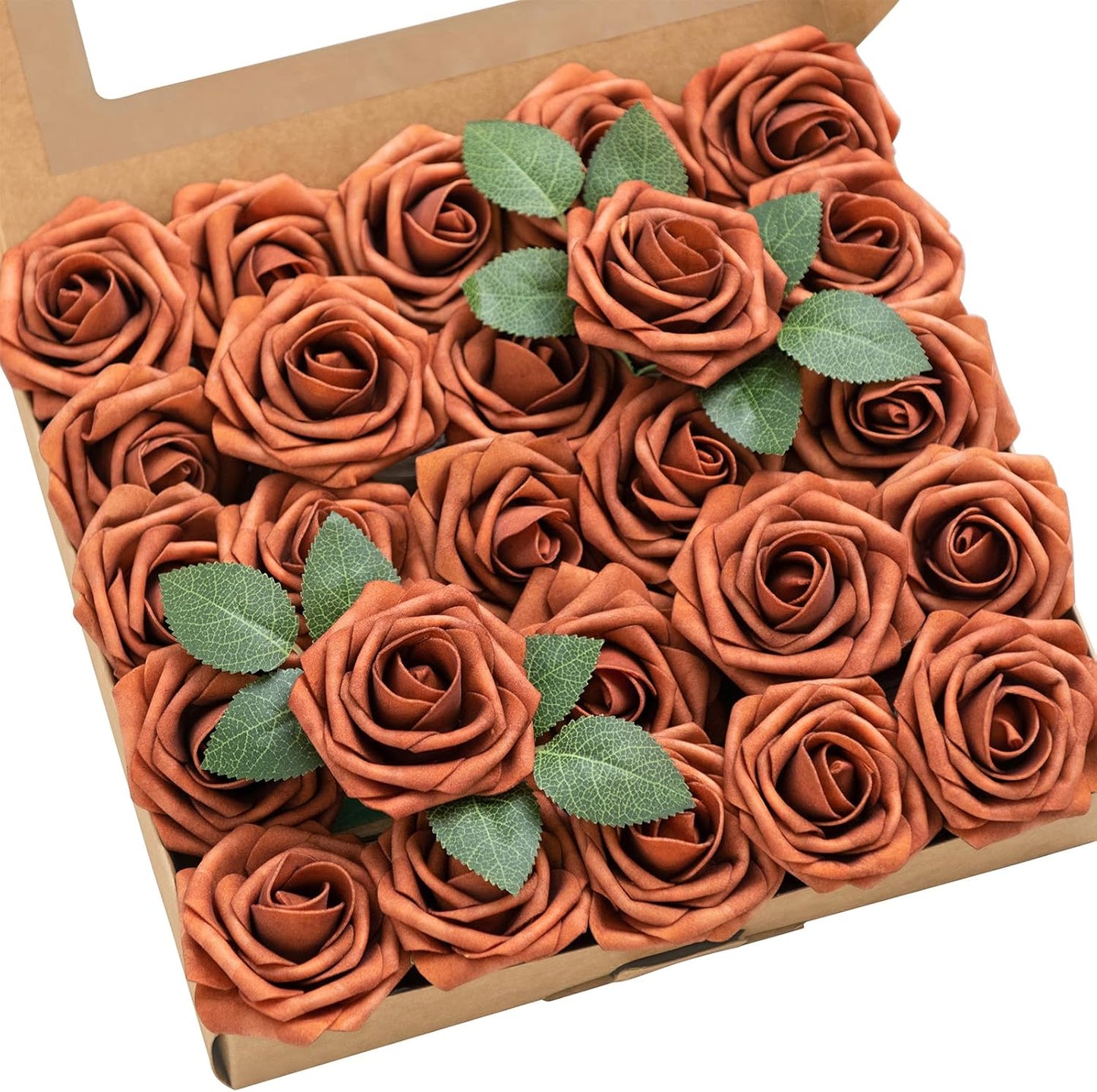Ling's Moment Artificial Rose Flowers for DIY Wedding Decor