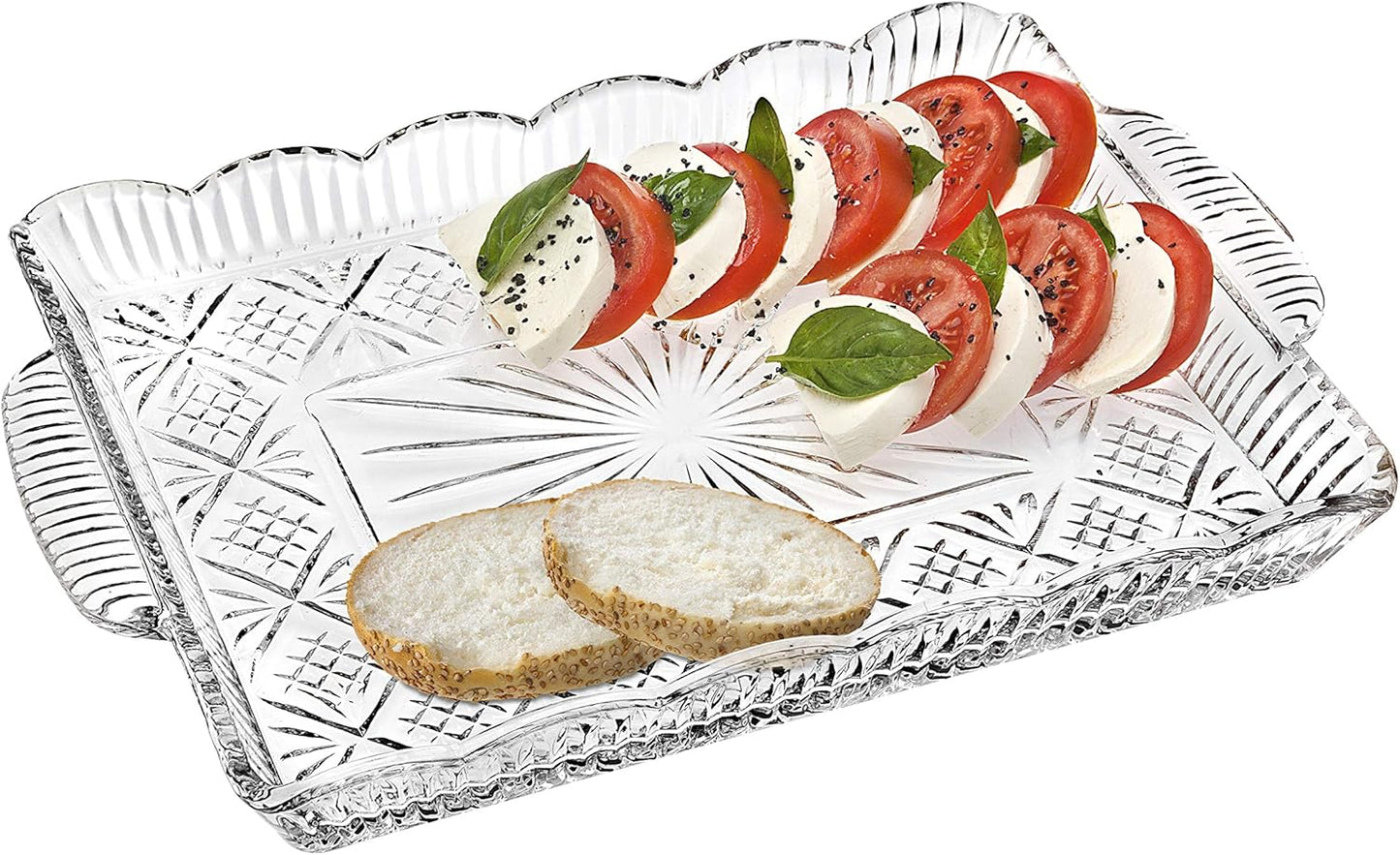Godinger Dublin Serving Tray for Appetizers and Desserts