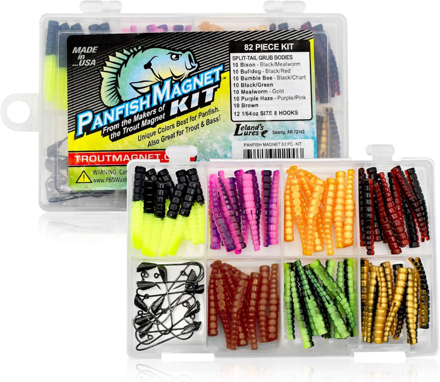 82pc Trout Magnet Panfish Kit, Catch All Fish