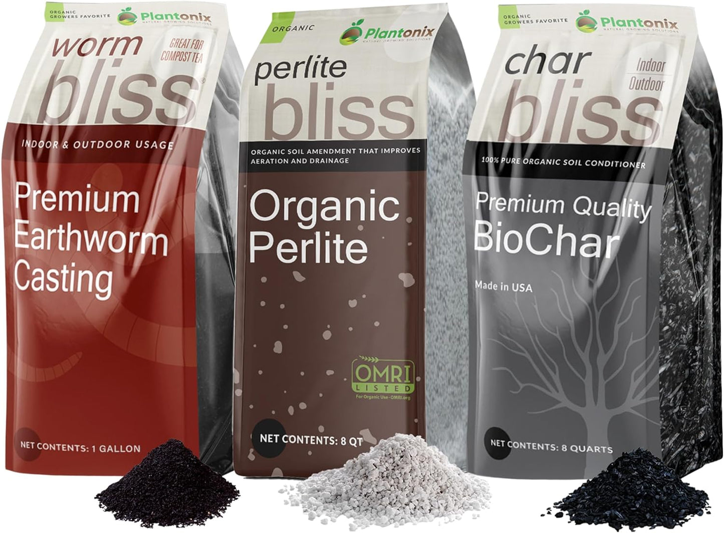 Organic Perlite and Worm Castings for Sustainable Gardening