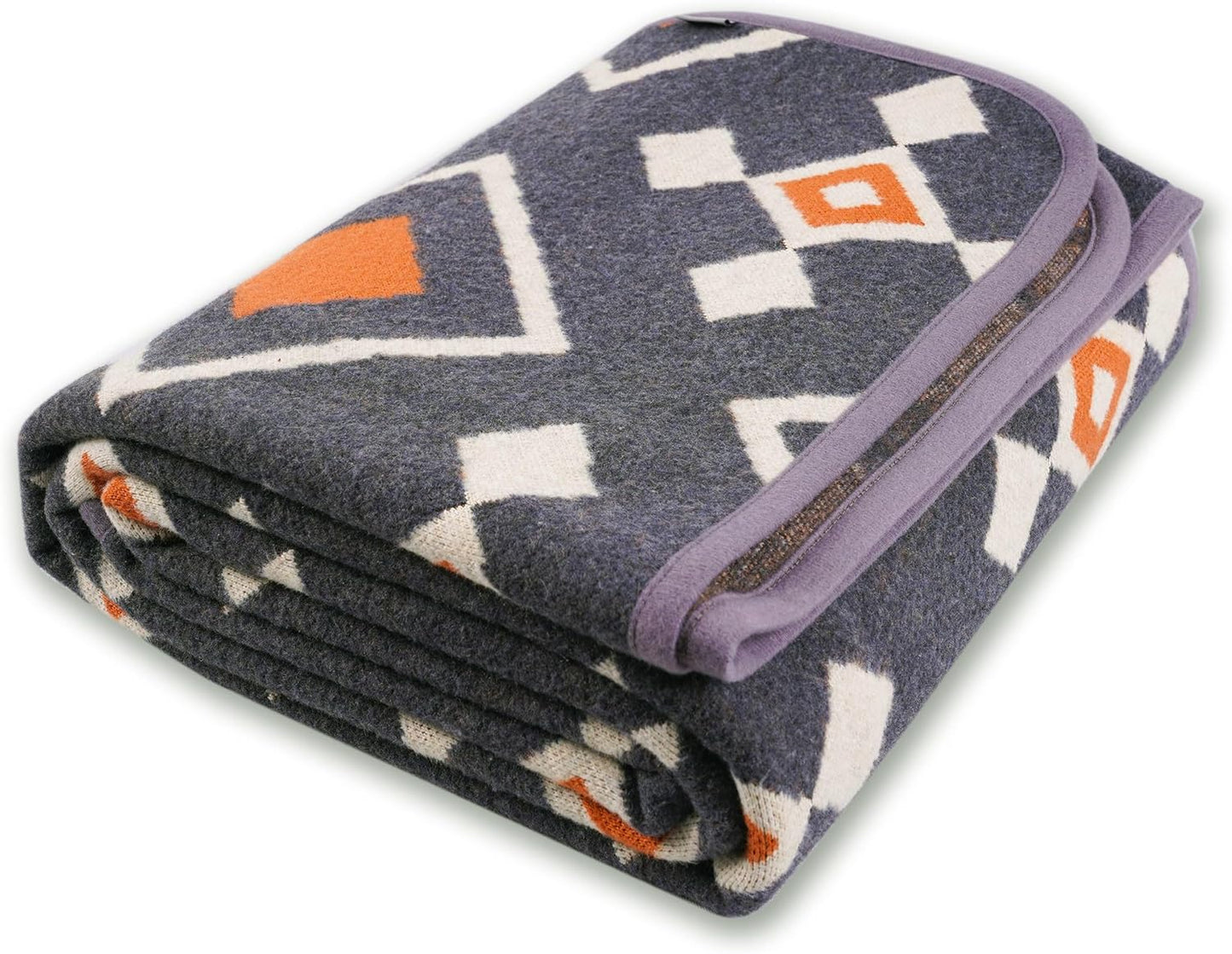 PuTian Merino Wool Blanket - Soft Large Bed Throw for All Seasons
