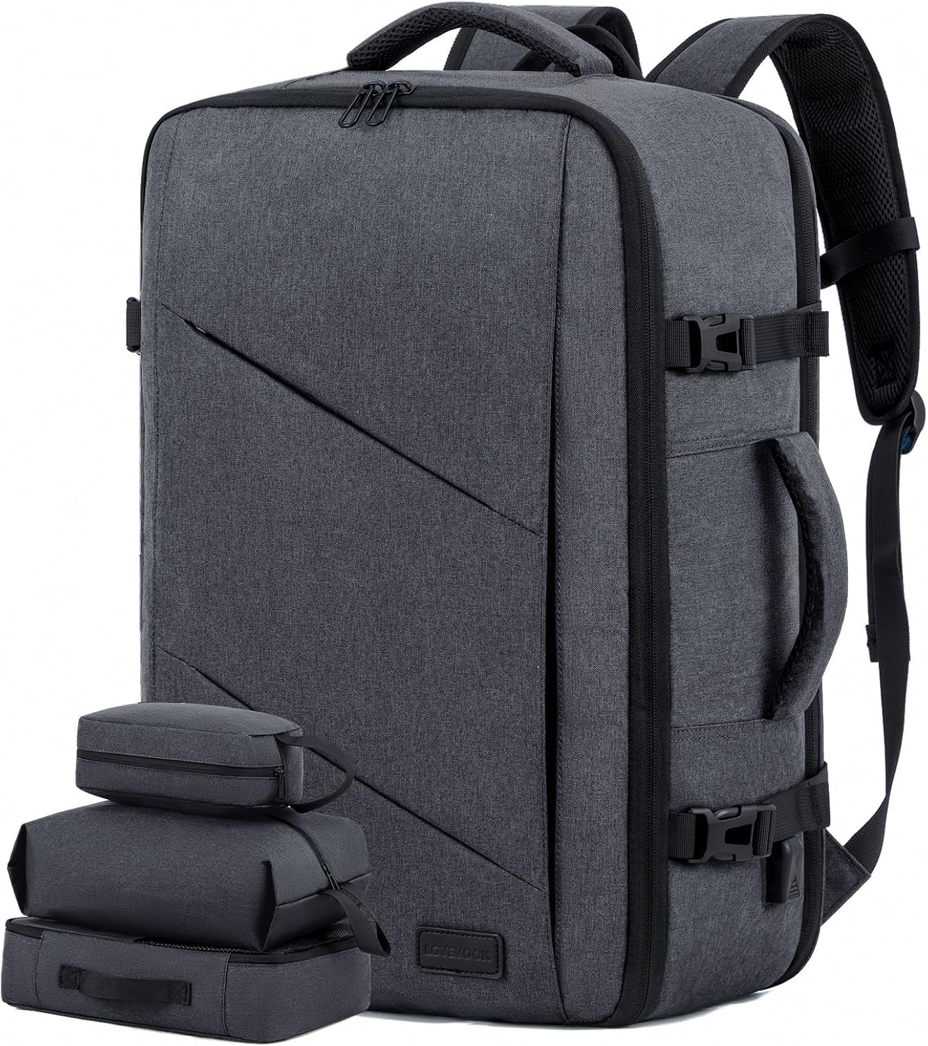LOVEVOOK Travel Backpack 40L Extra Large Carry on Backpack