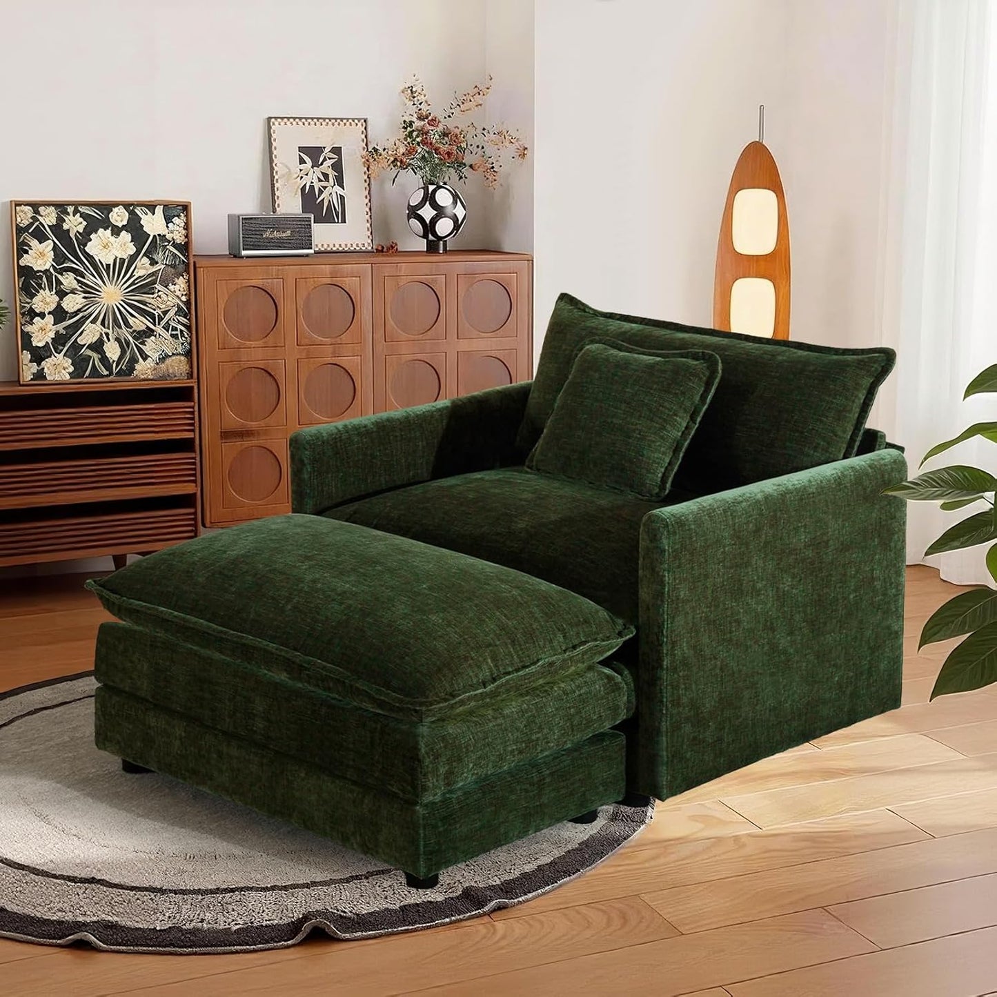 SoarFlash Chenille Sectional Sofa: Modular Comfort for Any Space