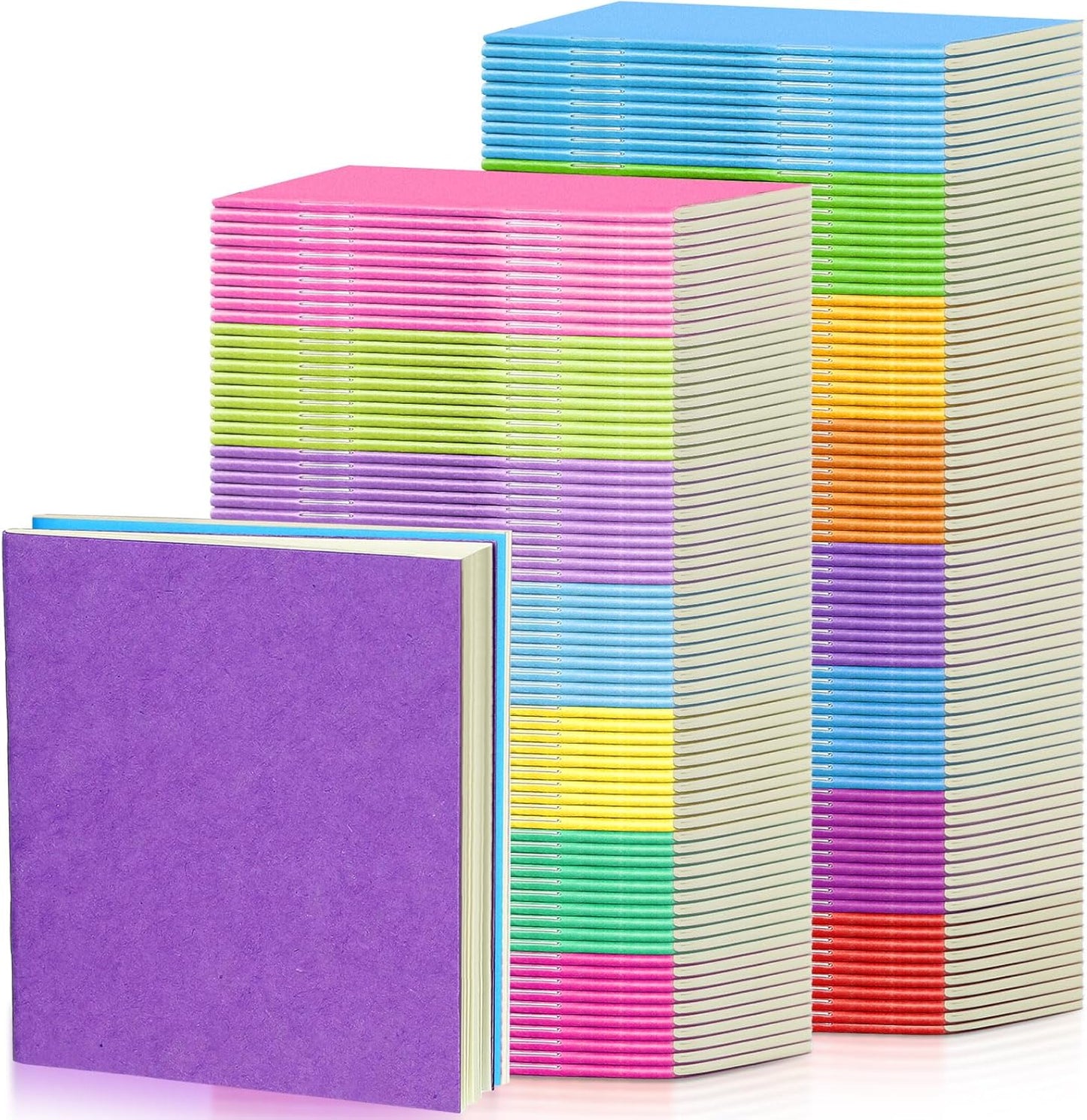 150 Pack Mini Notebooks Bulk Small Notepad for Kids and Students