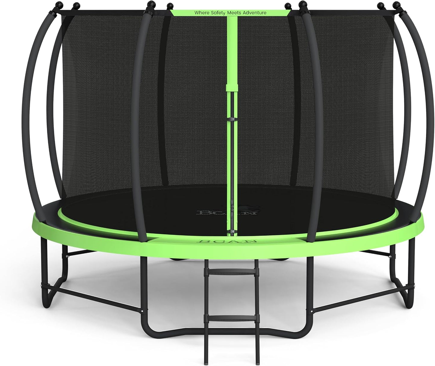 BCAN Recreational Trampoline with Enclosure for Kids and Adults